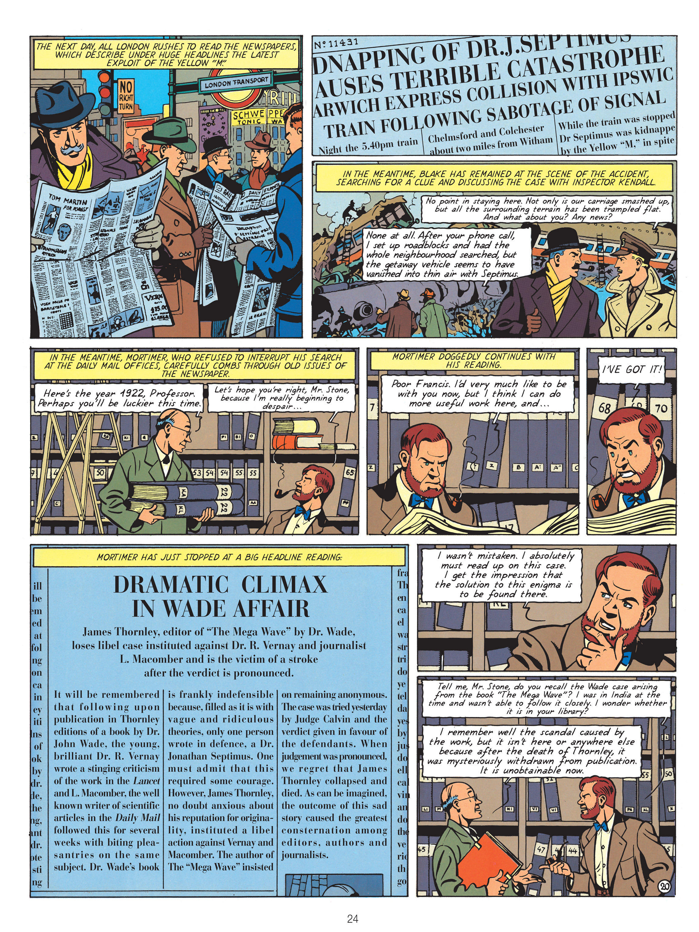 Blake & Mortimer (2007-) issue 1 - Page 25