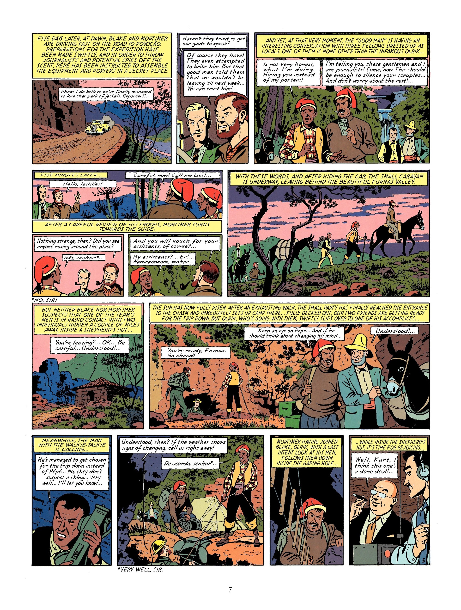 Blake & Mortimer (2007-) issue 12 - Page 7