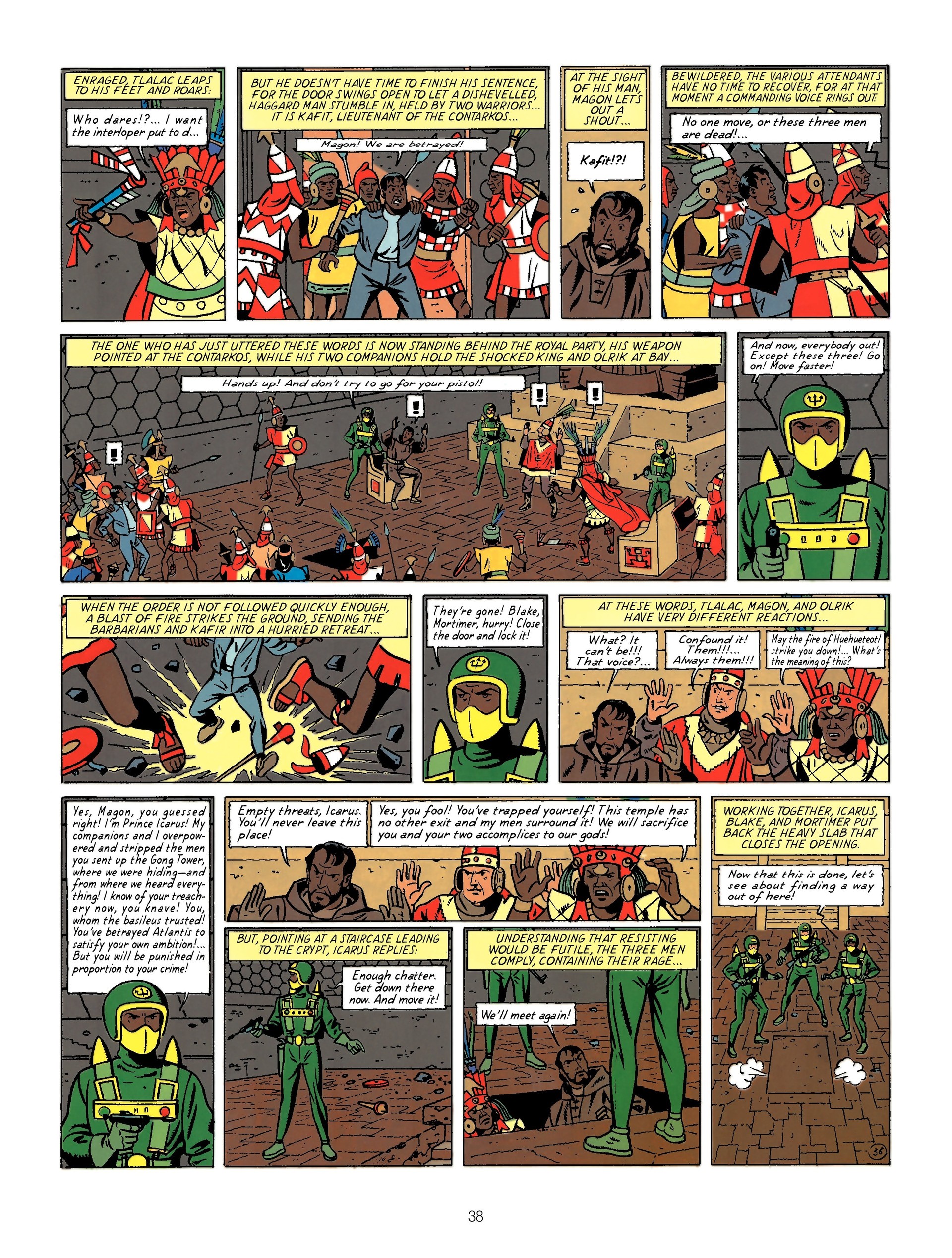 Blake & Mortimer (2007-) issue 12 - Page 38