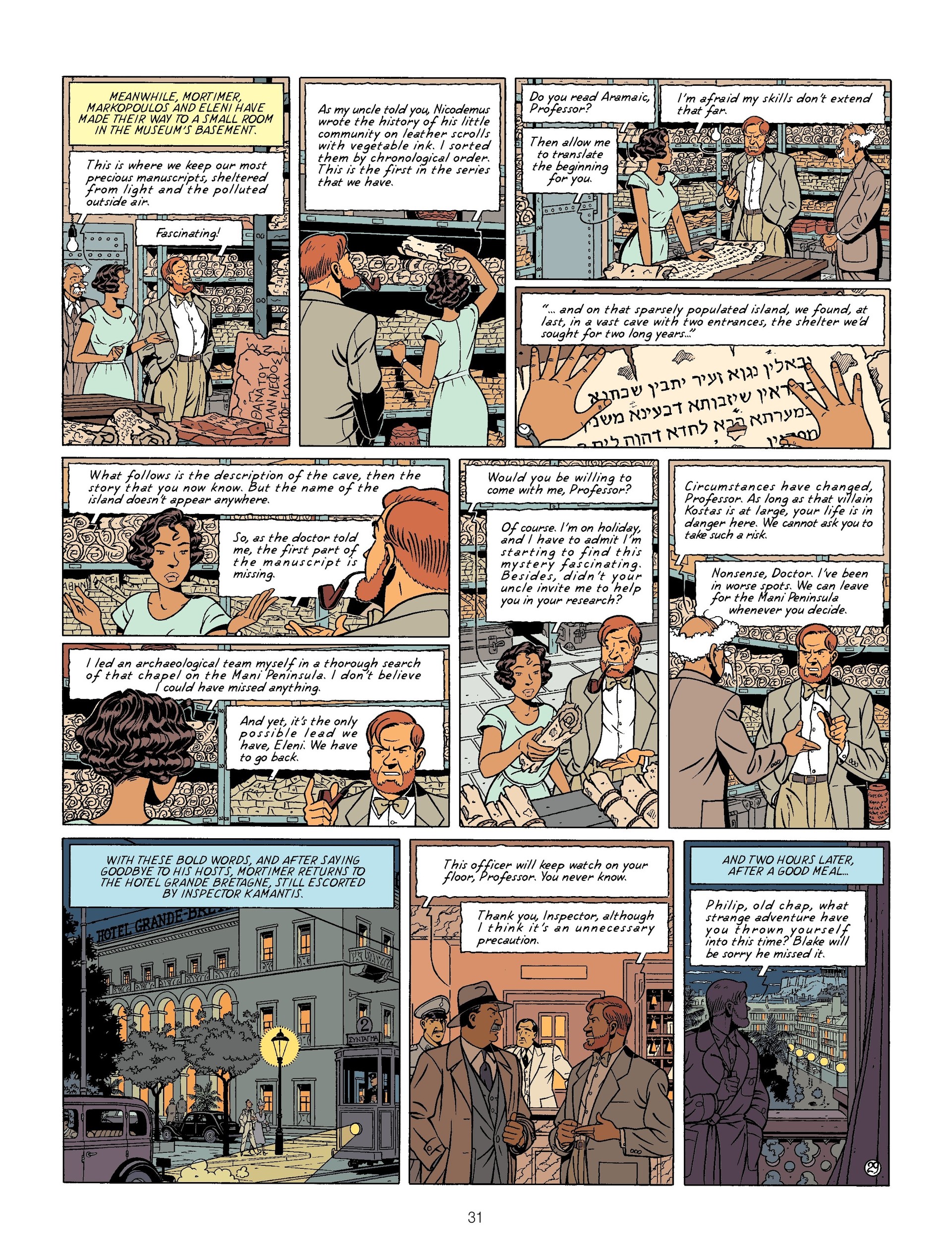 Blake & Mortimer (2007-) issue 13 - Page 31