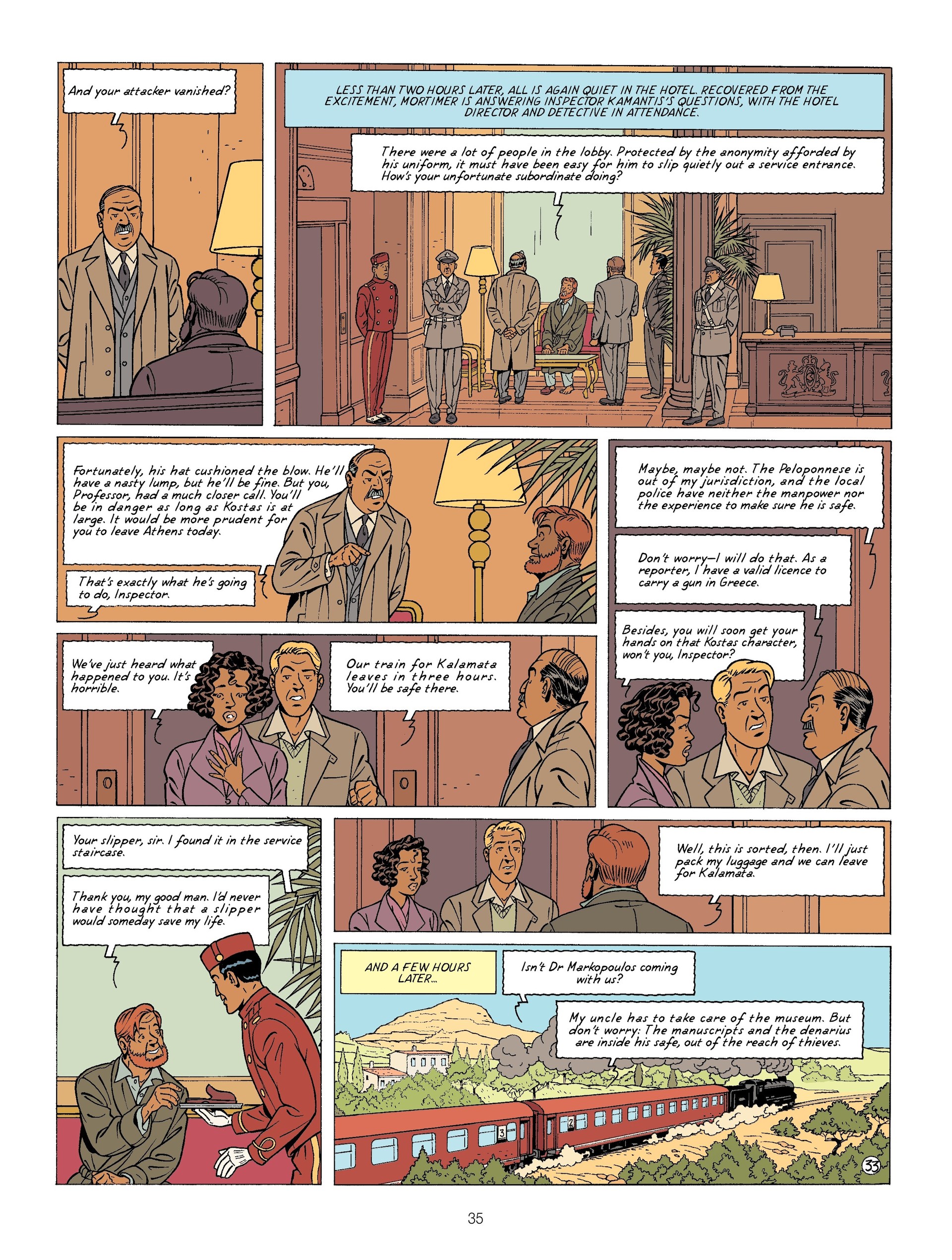 Blake & Mortimer (2007-) issue 13 - Page 35