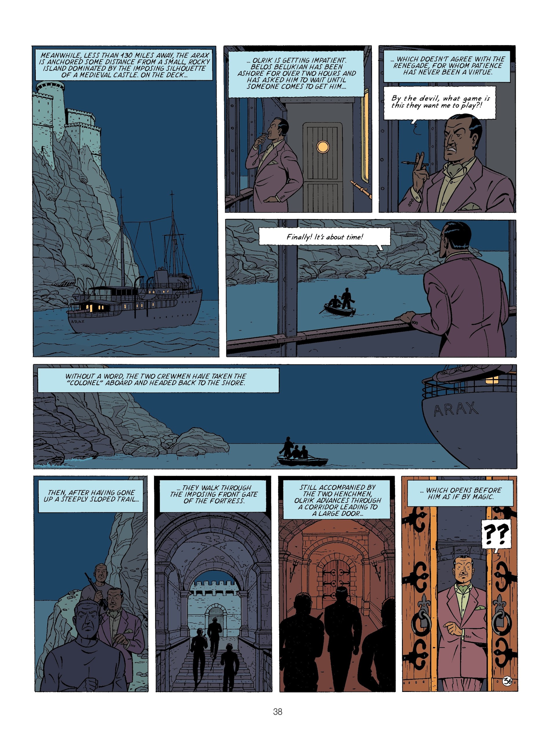 Blake & Mortimer (2007-) issue 13 - Page 38