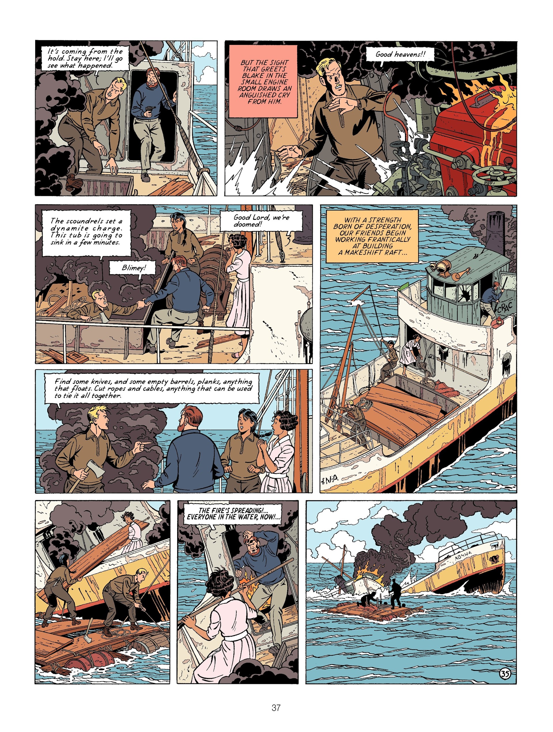 Blake & Mortimer (2007-) issue 14 - Page 37