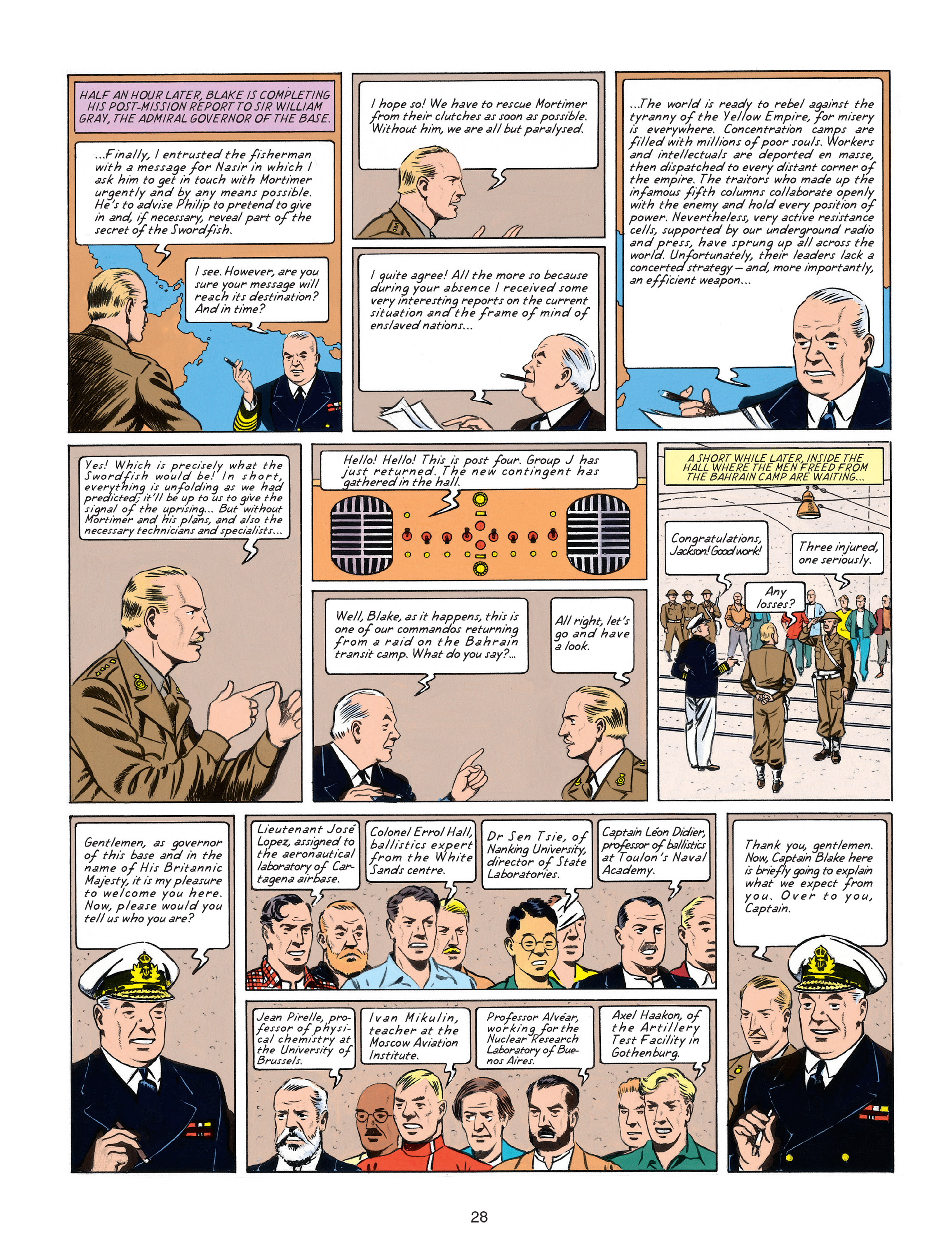 Blake & Mortimer (2007-) issue 16 - Page 28