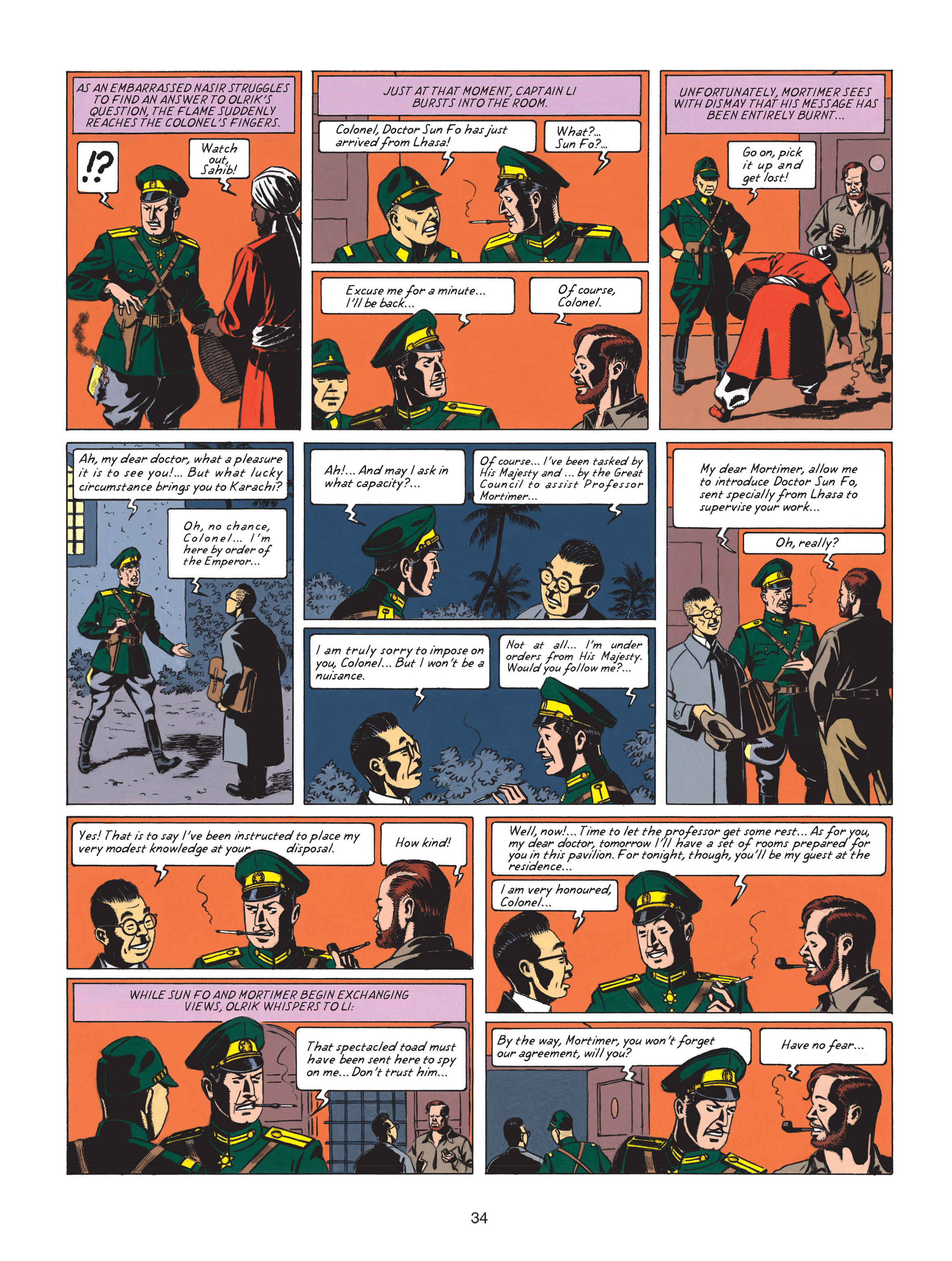 Blake & Mortimer (2007-) issue 16 - Page 34