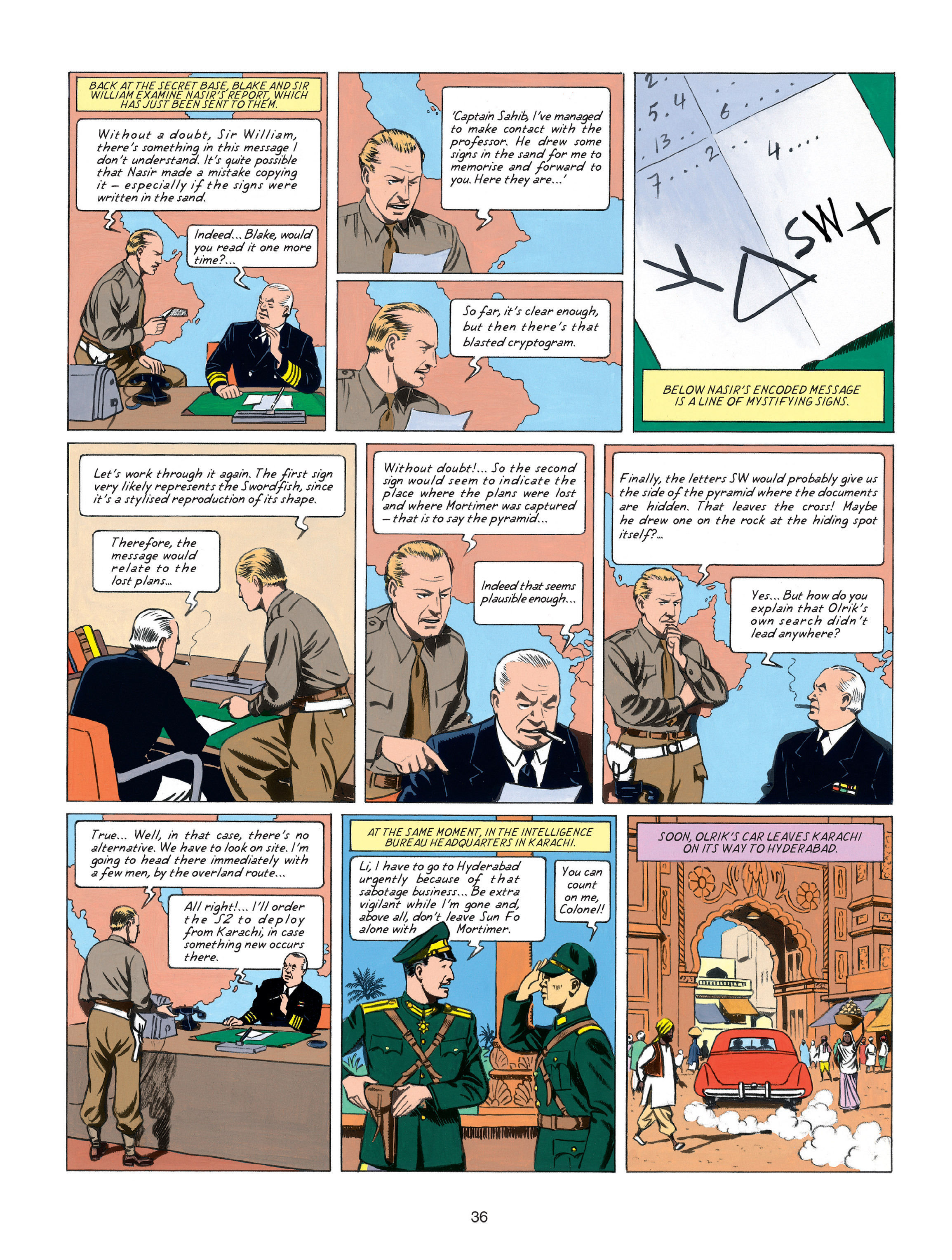 Blake & Mortimer (2007-) issue 16 - Page 36