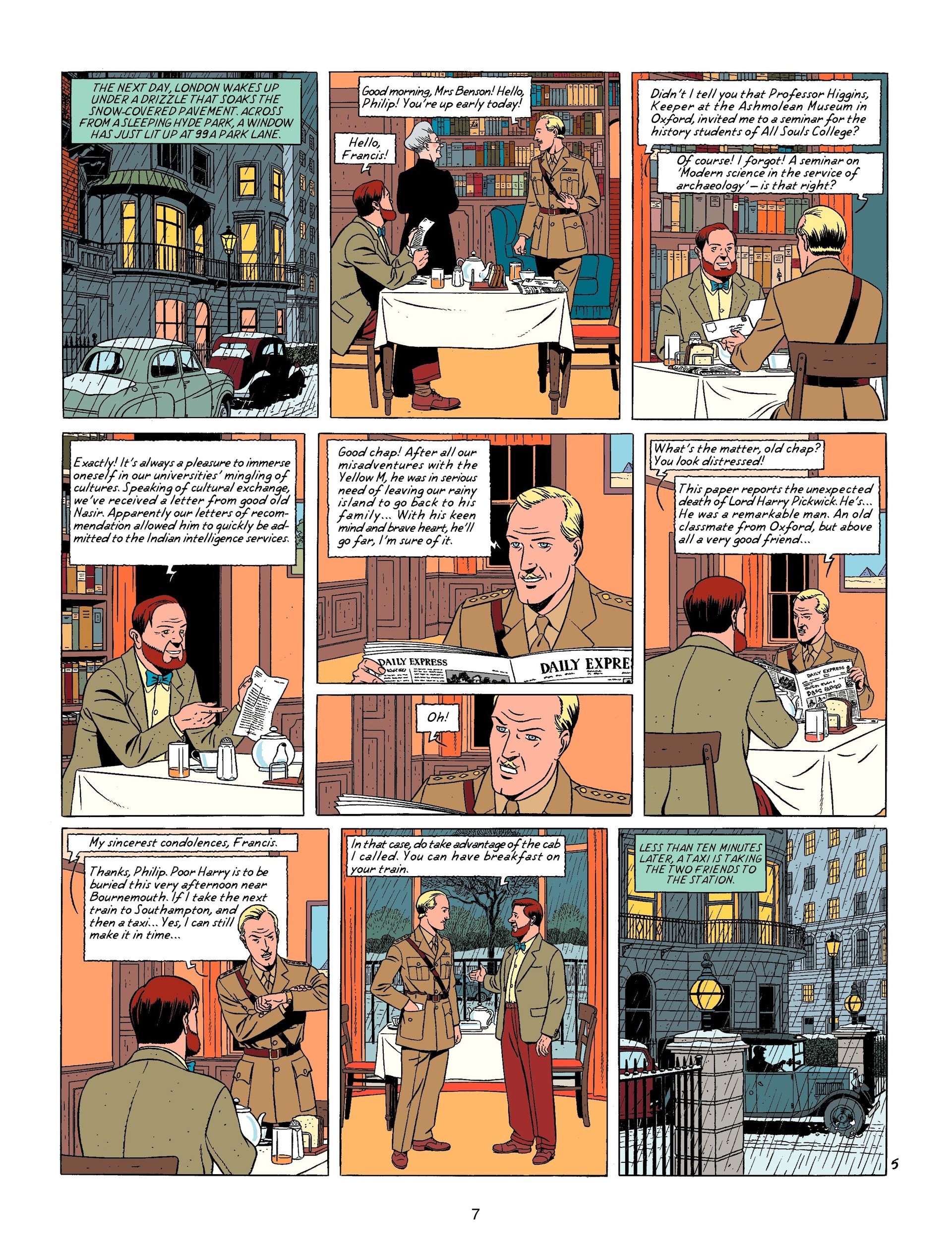 Blake & Mortimer (2007-) issue 18 - Page 7