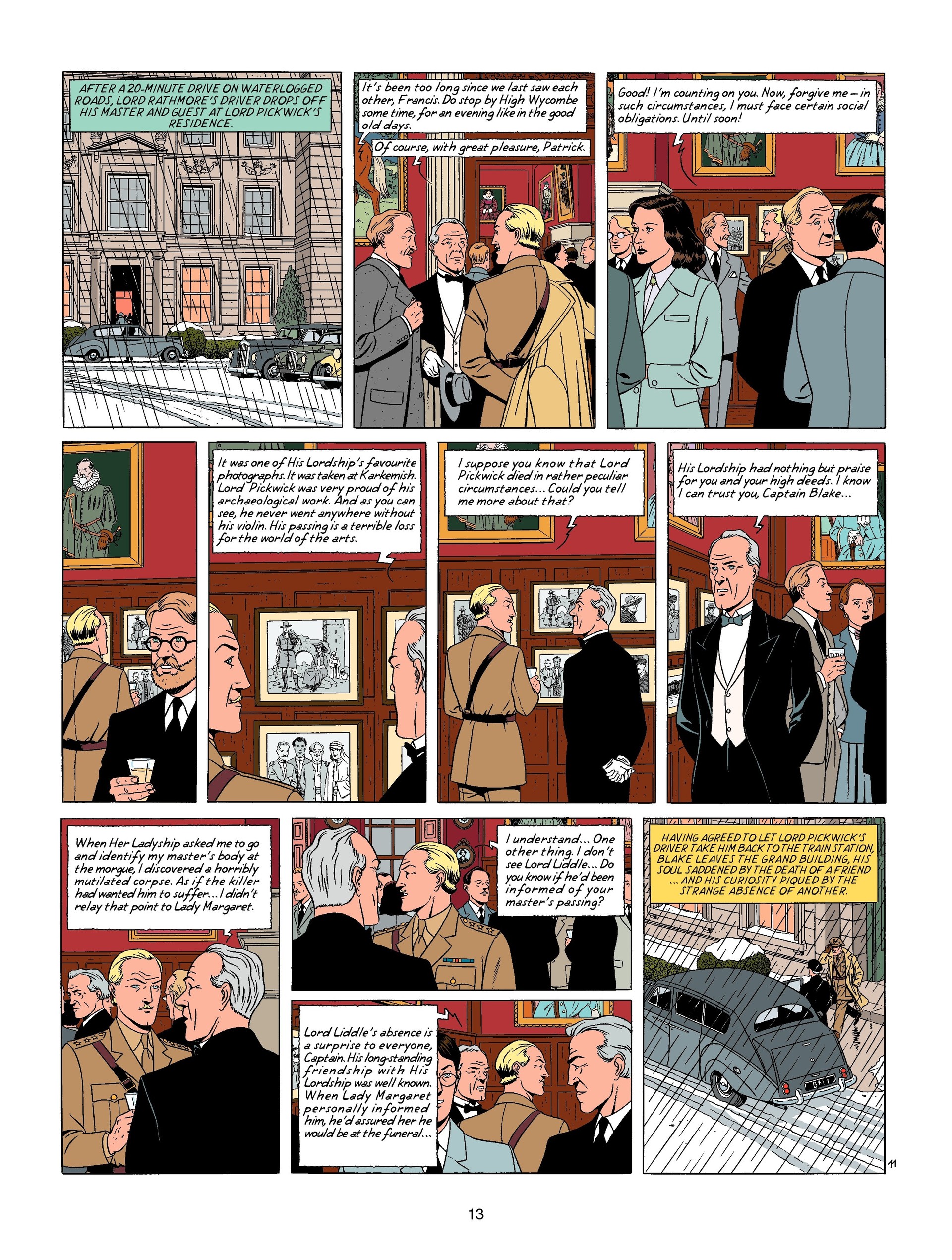 Blake & Mortimer (2007-) issue 18 - Page 13