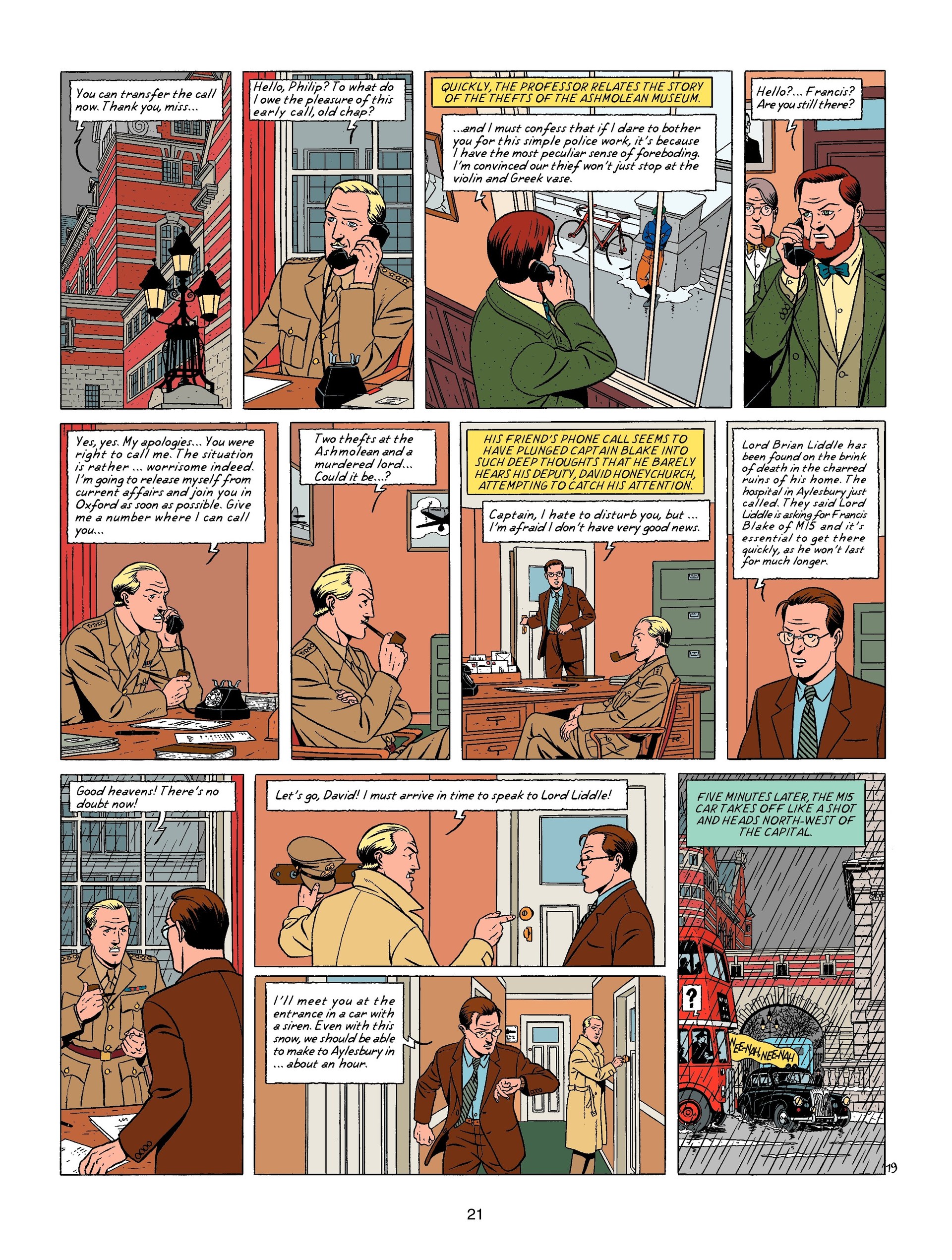 Blake & Mortimer (2007-) issue 18 - Page 21