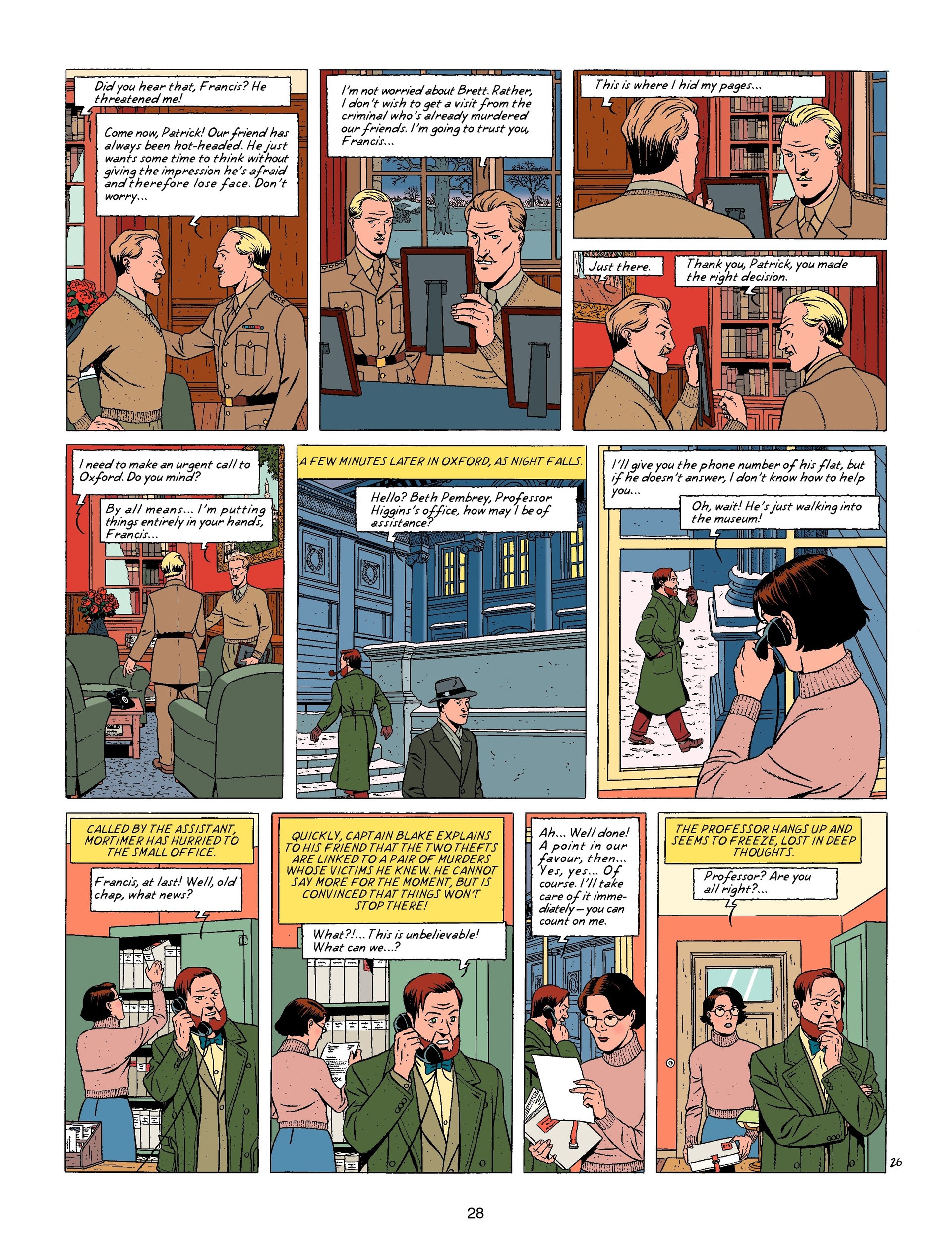 Blake & Mortimer (2007-) issue 18 - Page 28