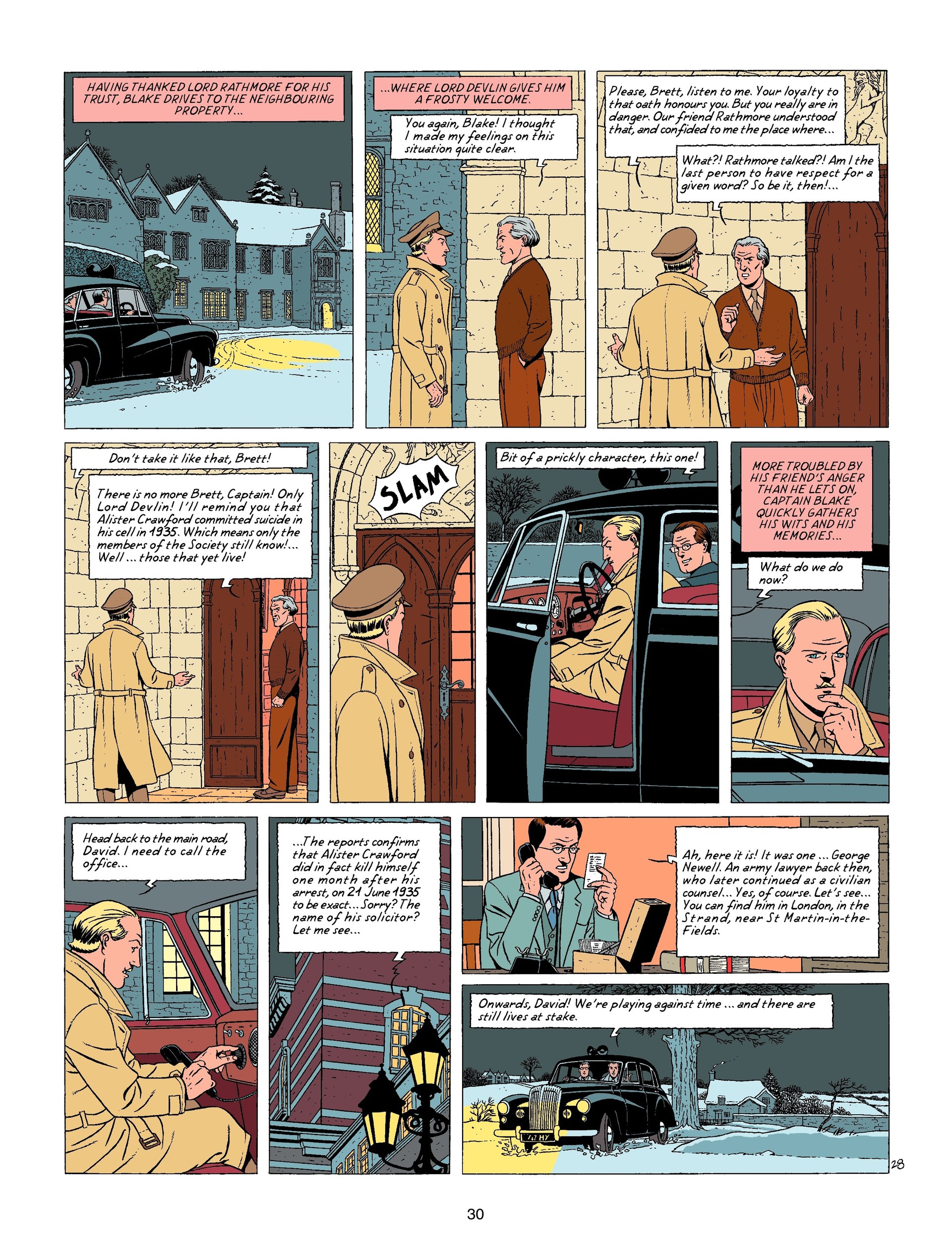 Blake & Mortimer (2007-) issue 18 - Page 30