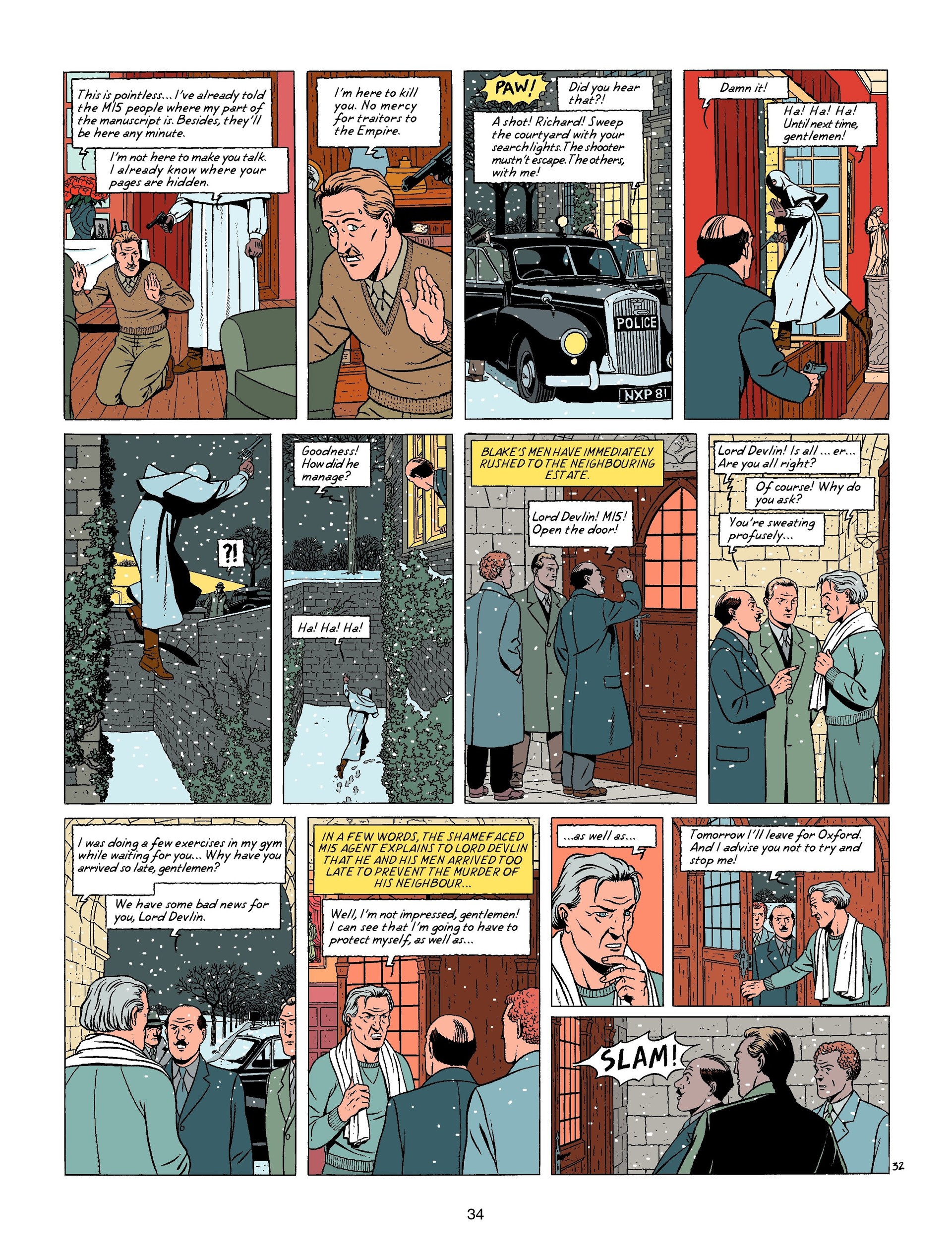 Blake & Mortimer (2007-) issue 18 - Page 34