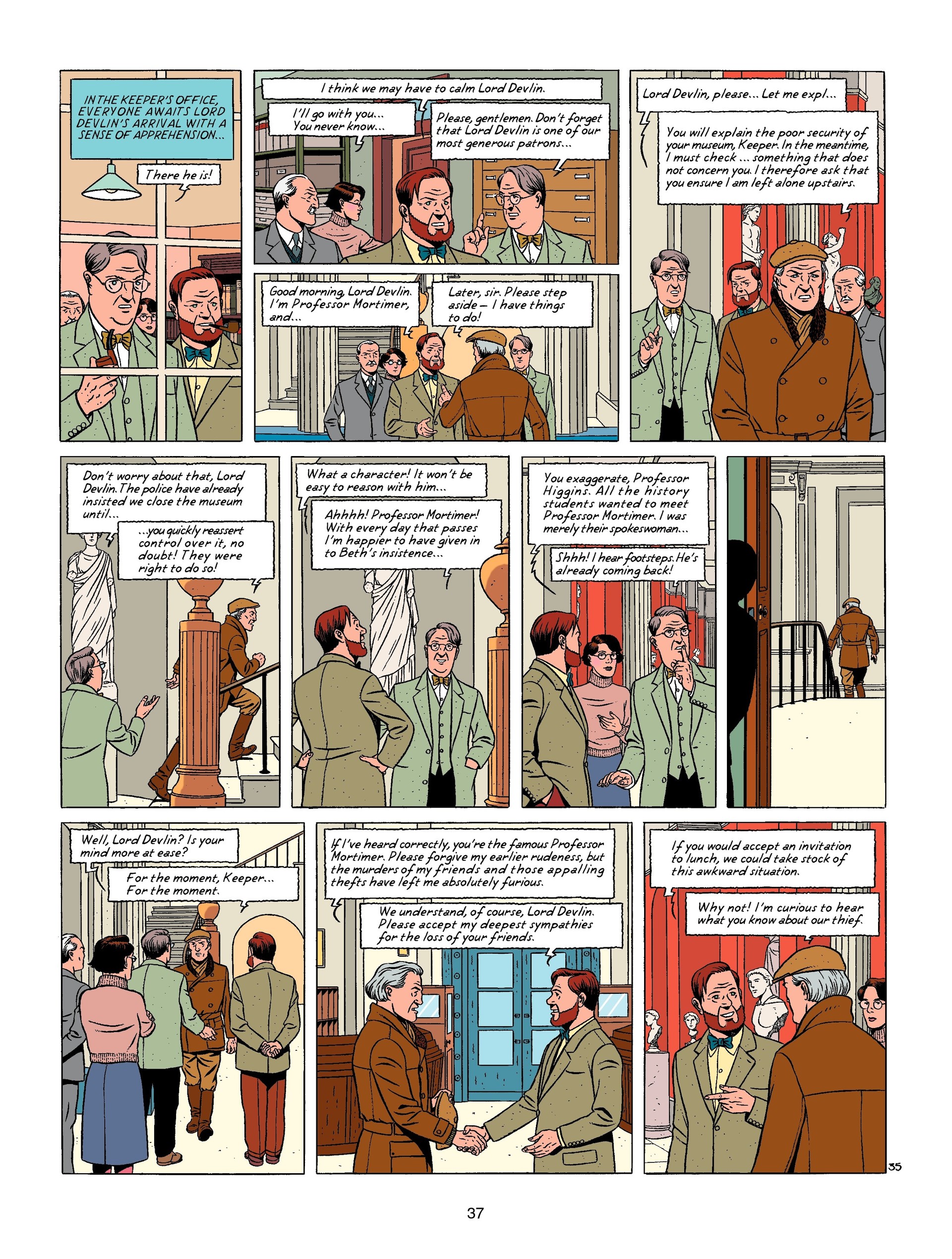 Blake & Mortimer (2007-) issue 18 - Page 37