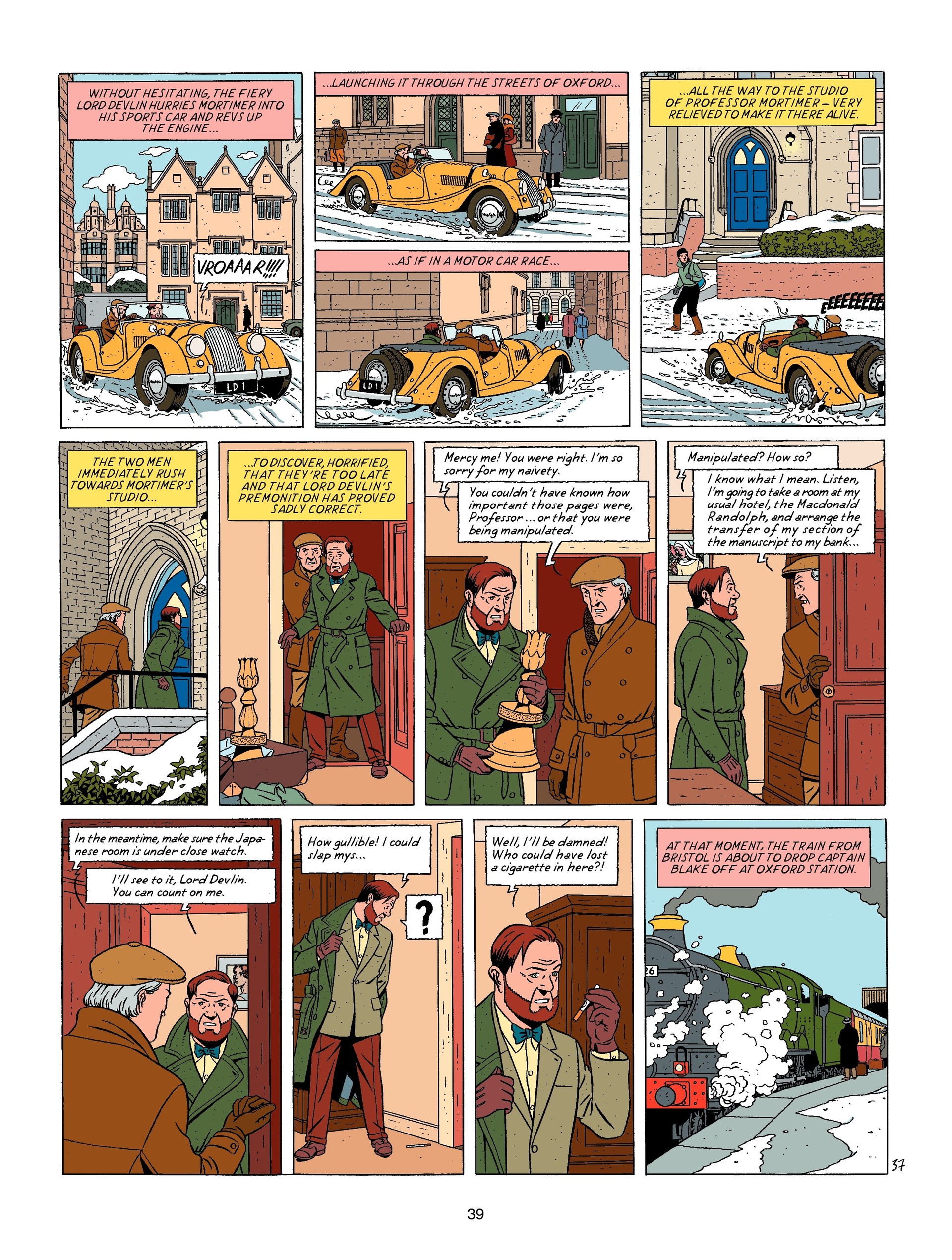 Blake & Mortimer (2007-) issue 18 - Page 39