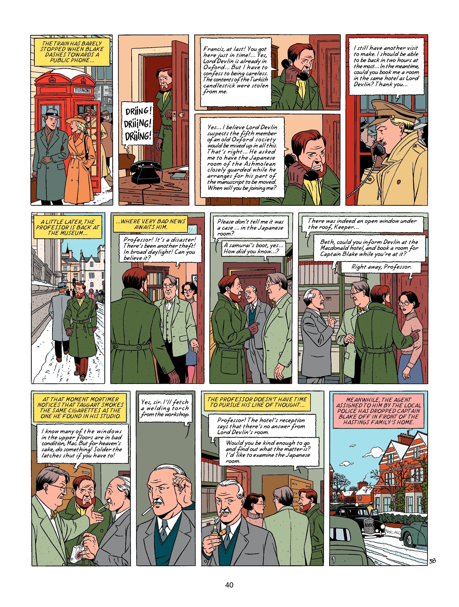 Blake & Mortimer (2007-) issue 18 - Page 40