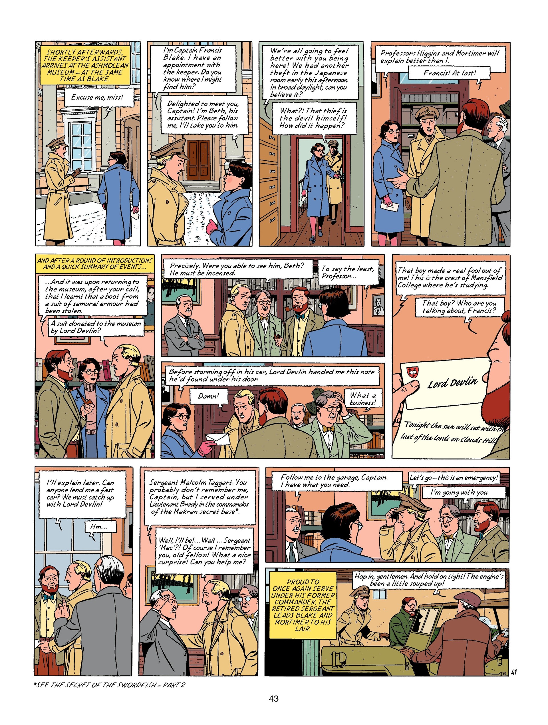 Blake & Mortimer (2007-) issue 18 - Page 43