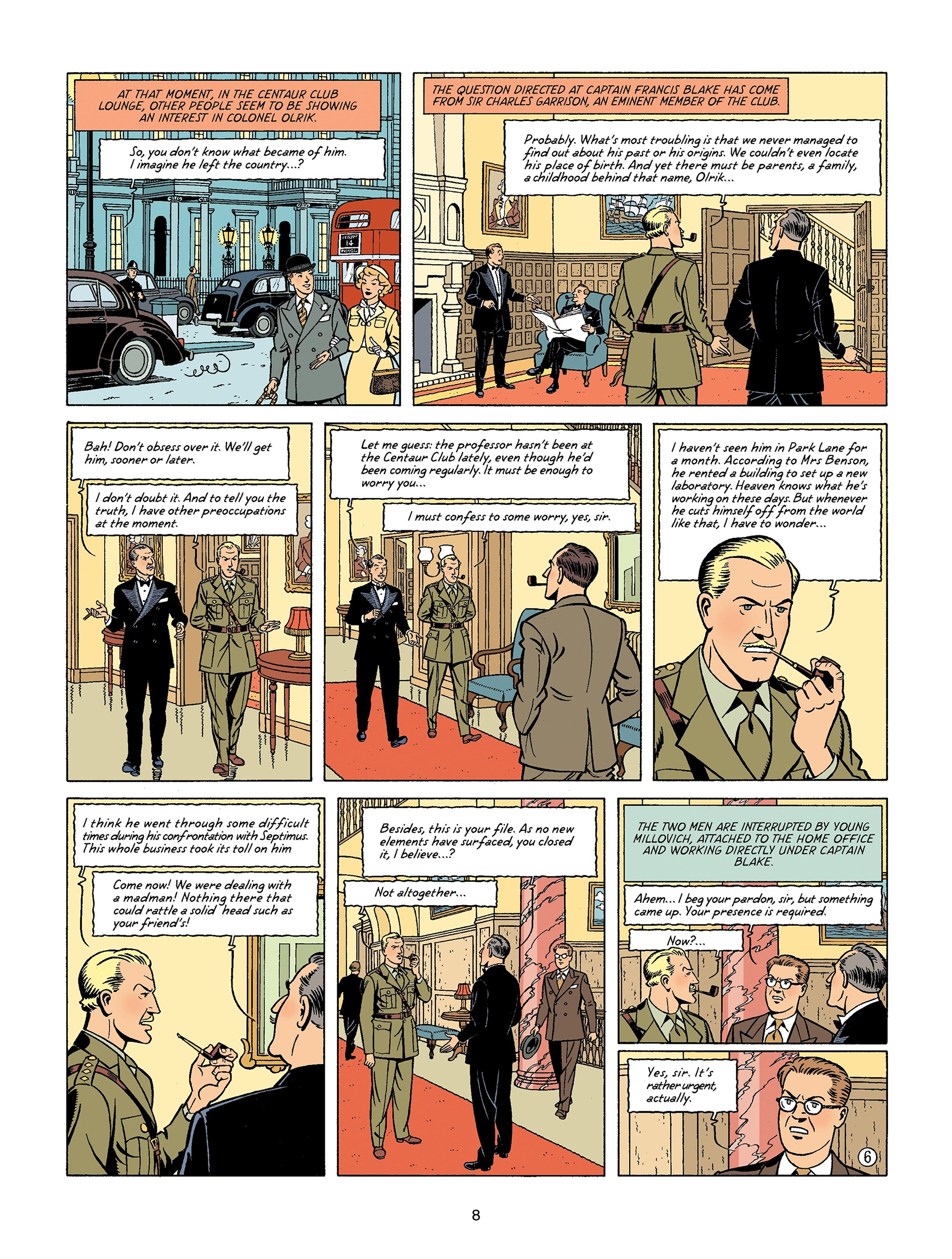 Blake & Mortimer (2007-) issue 20 - Page 8