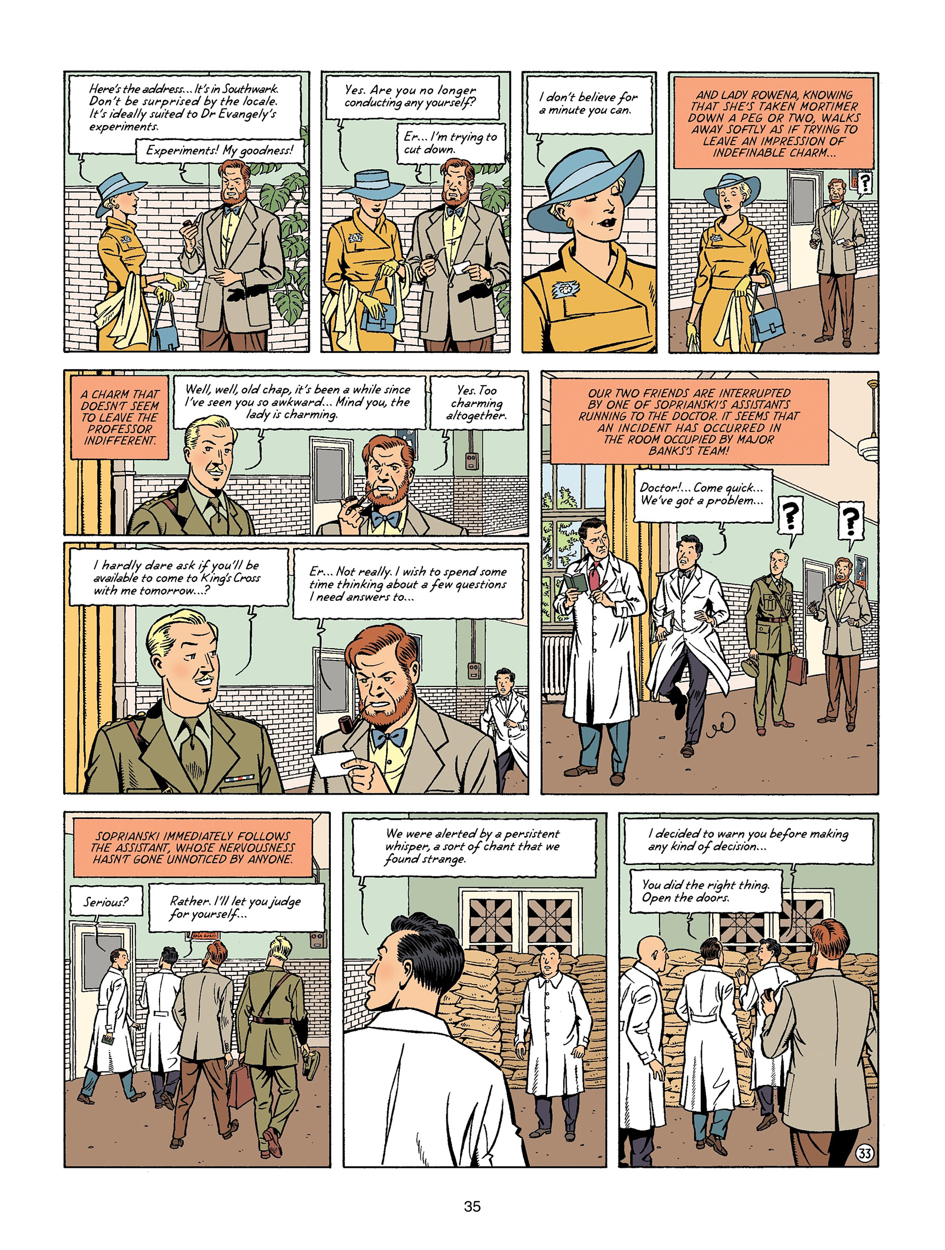 Blake & Mortimer (2007-) issue 20 - Page 35