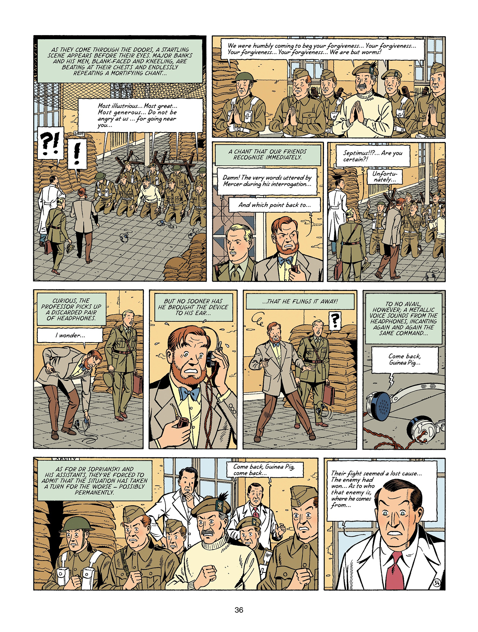 Blake & Mortimer (2007-) issue 20 - Page 36