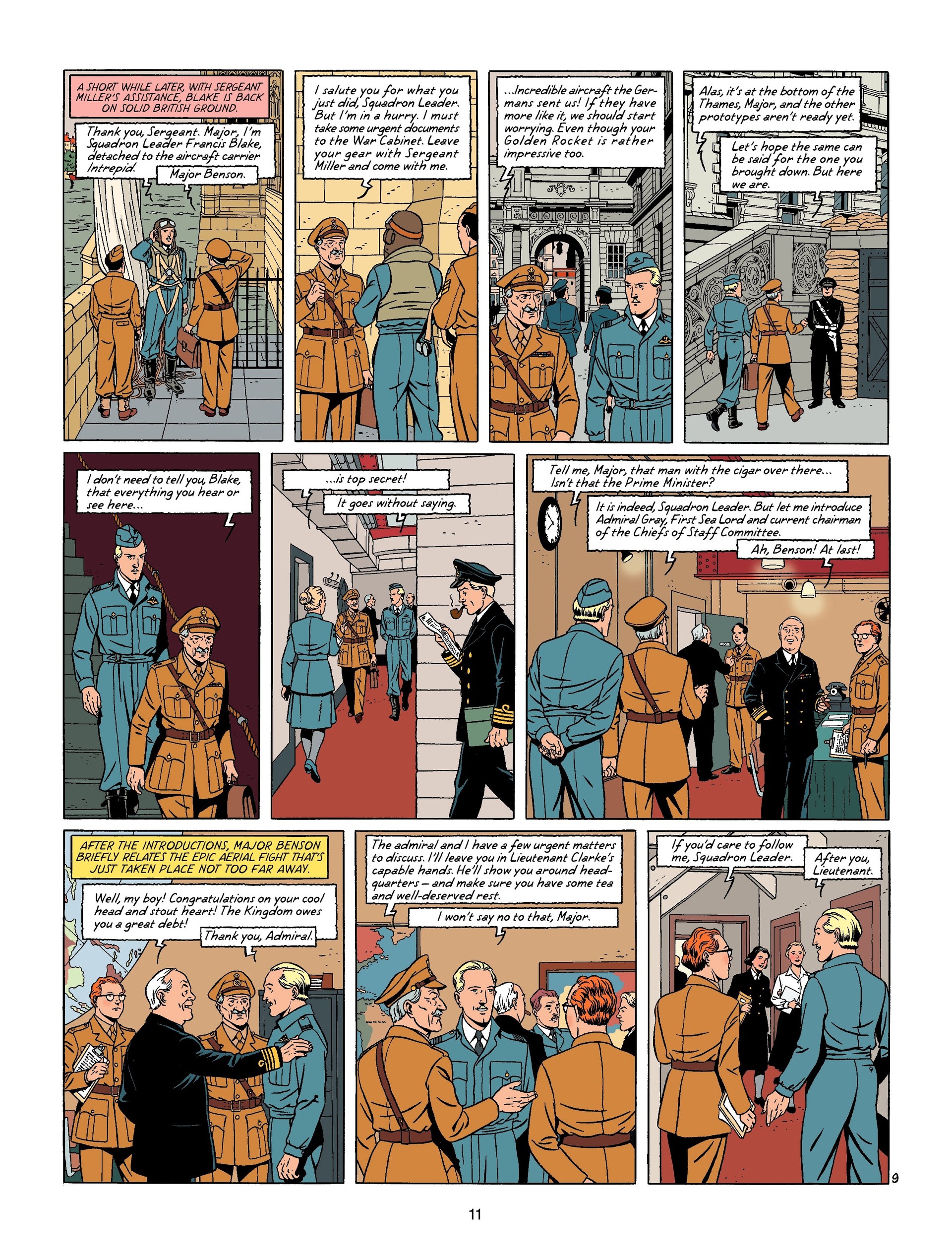 Blake & Mortimer (2007-) issue 21 - Page 11