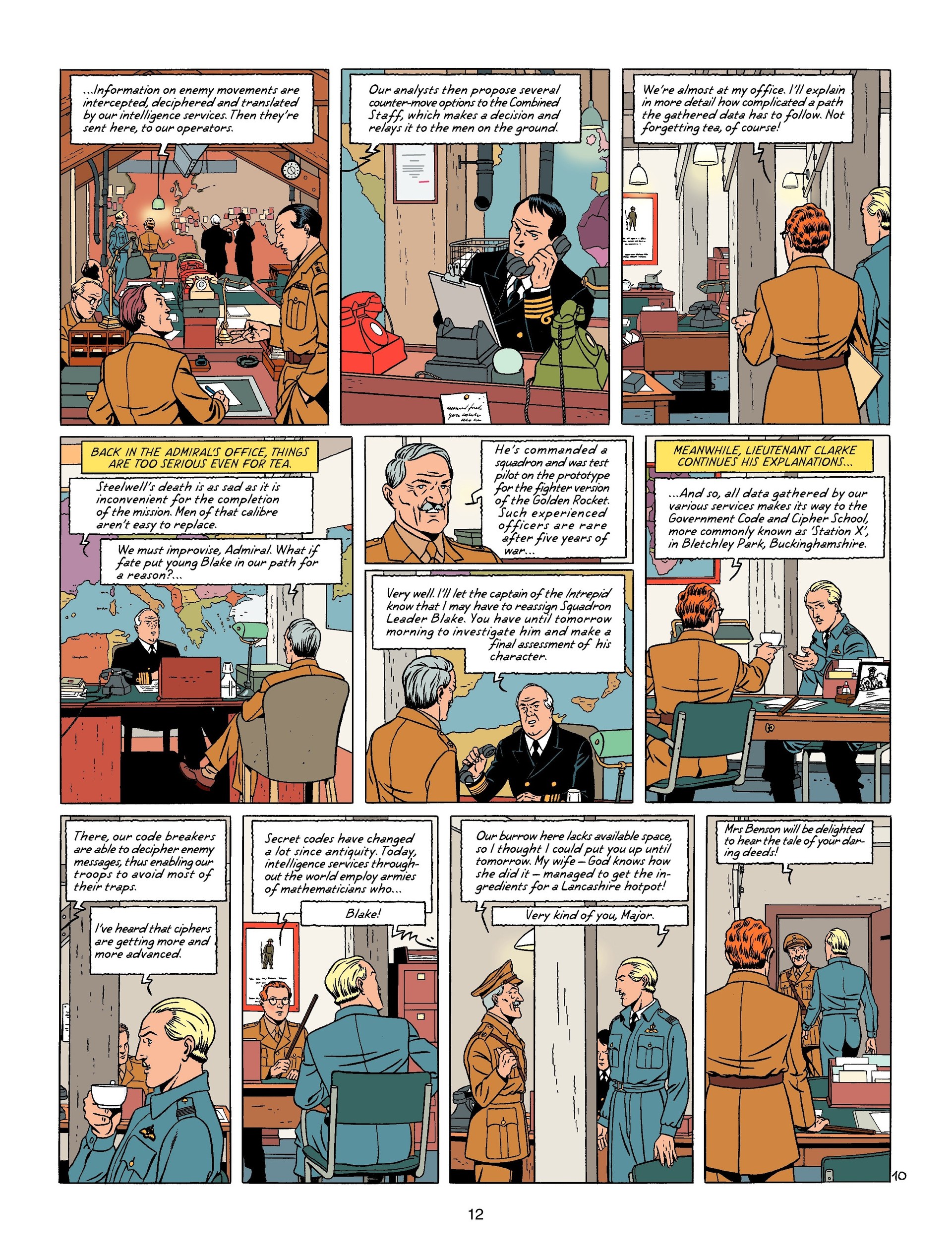 Blake & Mortimer (2007-) issue 21 - Page 12