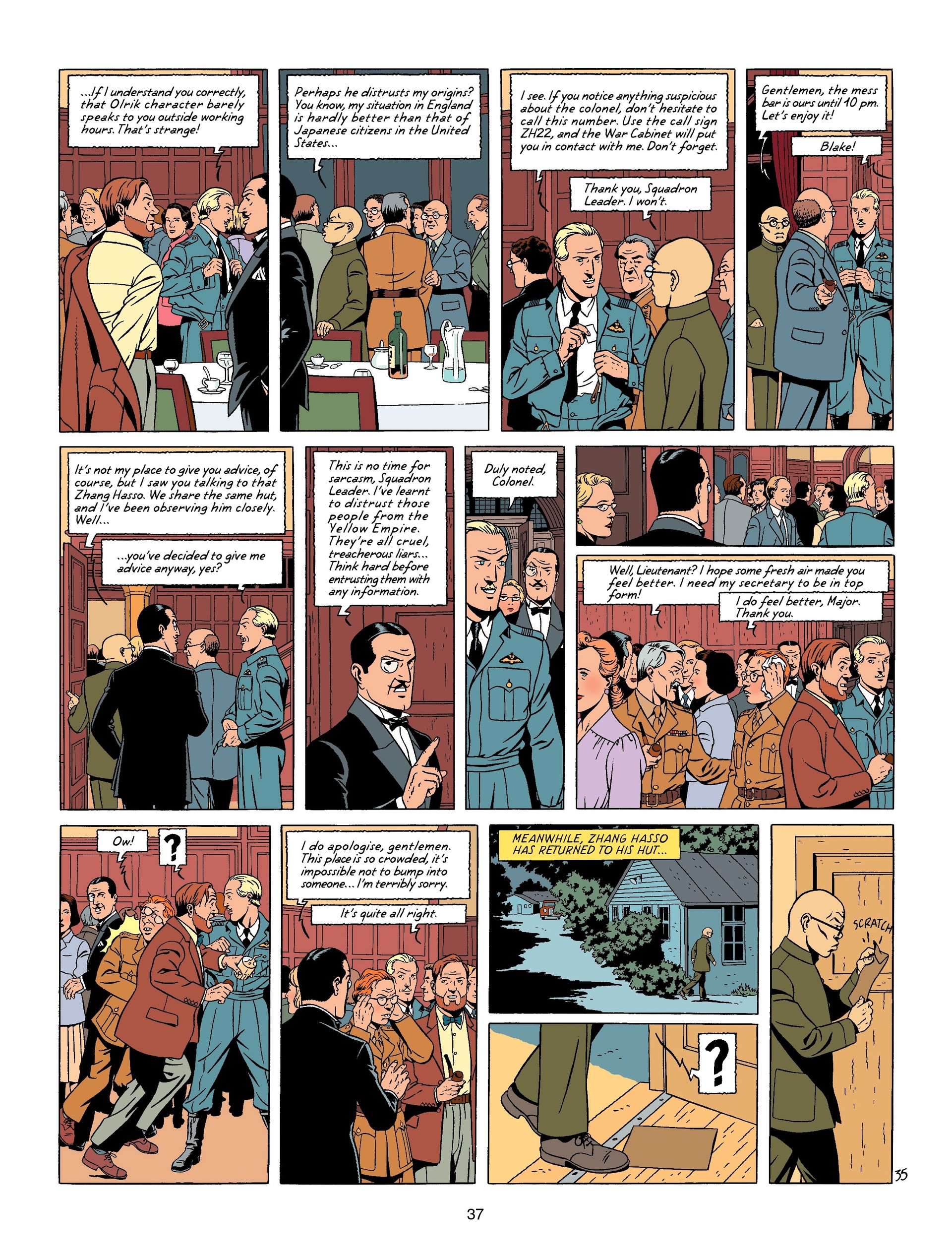 Blake & Mortimer (2007-) issue 21 - Page 37