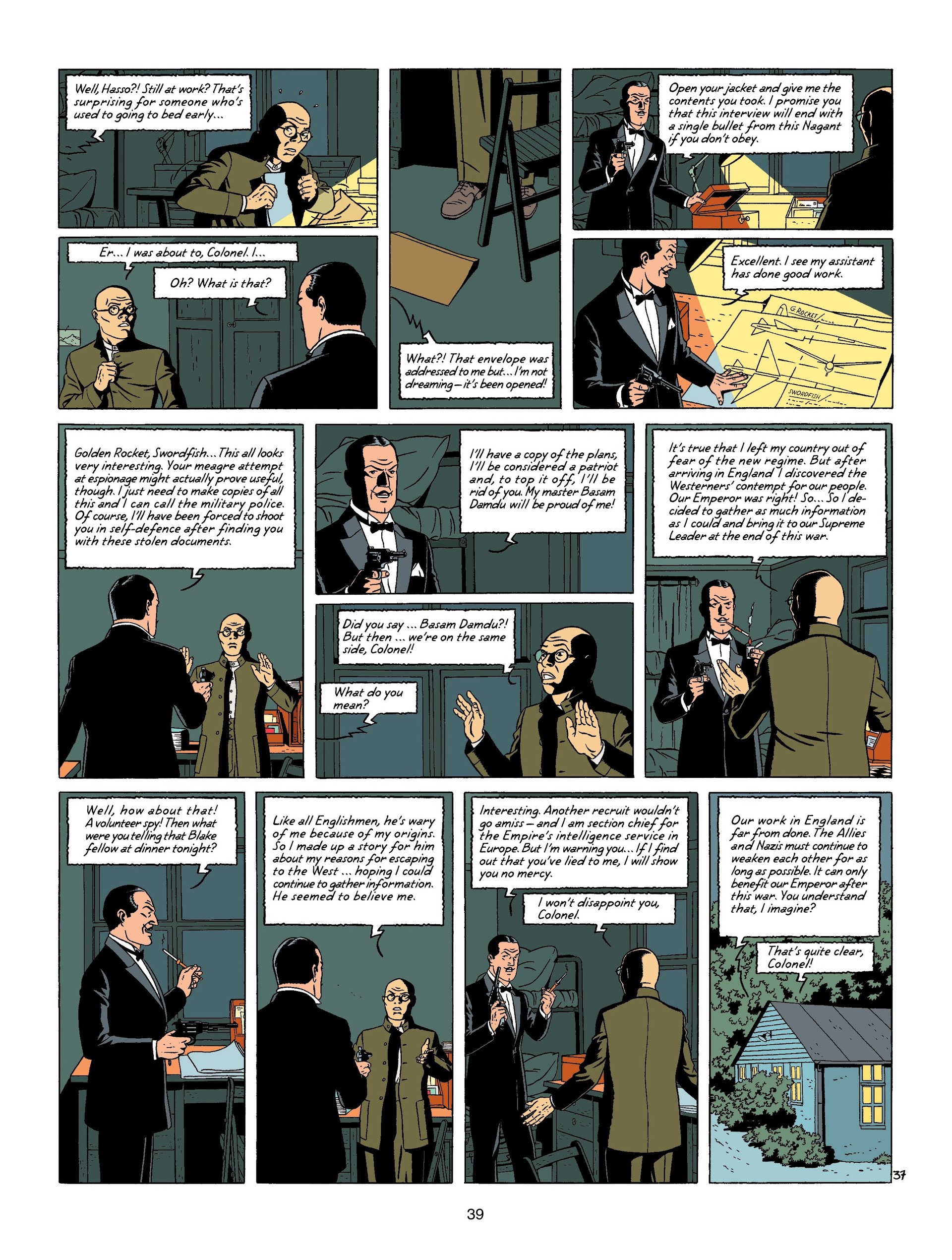 Blake & Mortimer (2007-) issue 21 - Page 39