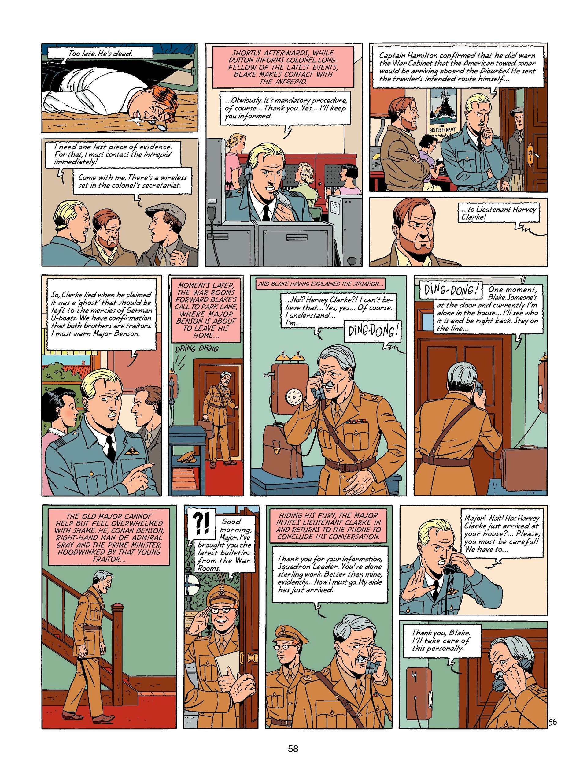 Blake & Mortimer (2007-) issue 21 - Page 58