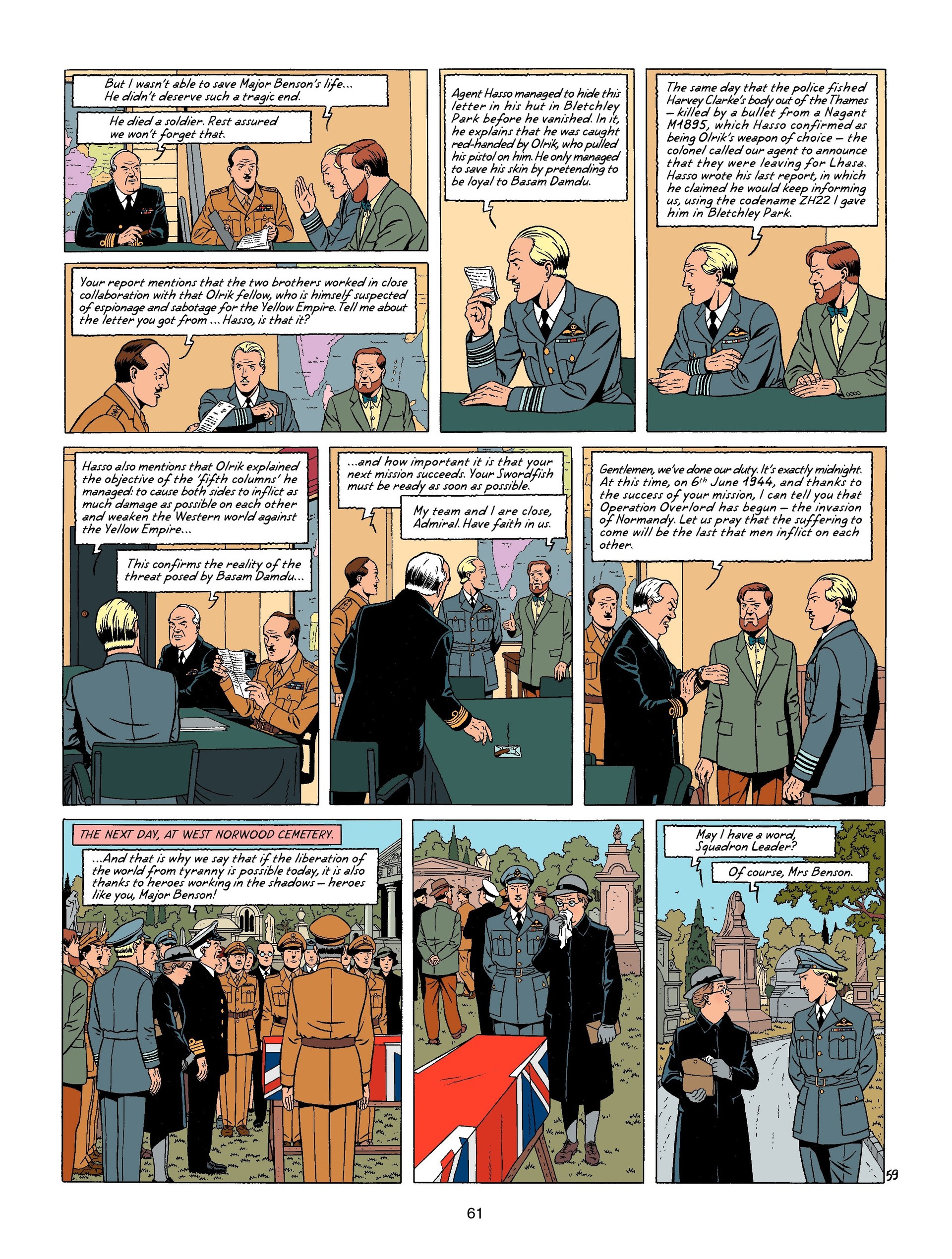 Blake & Mortimer (2007-) issue 21 - Page 61