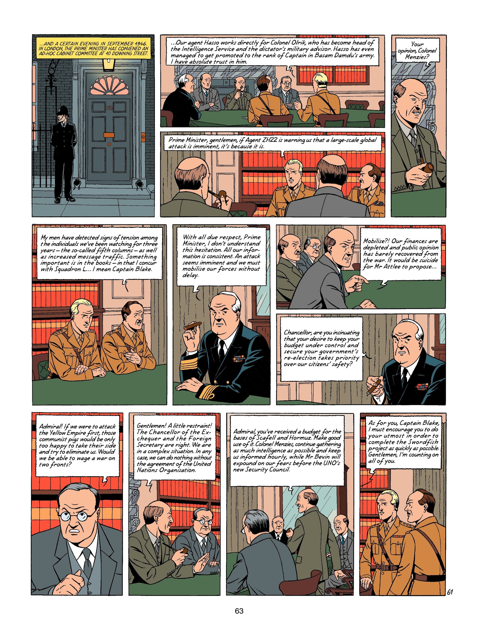 Blake & Mortimer (2007-) issue 21 - Page 63