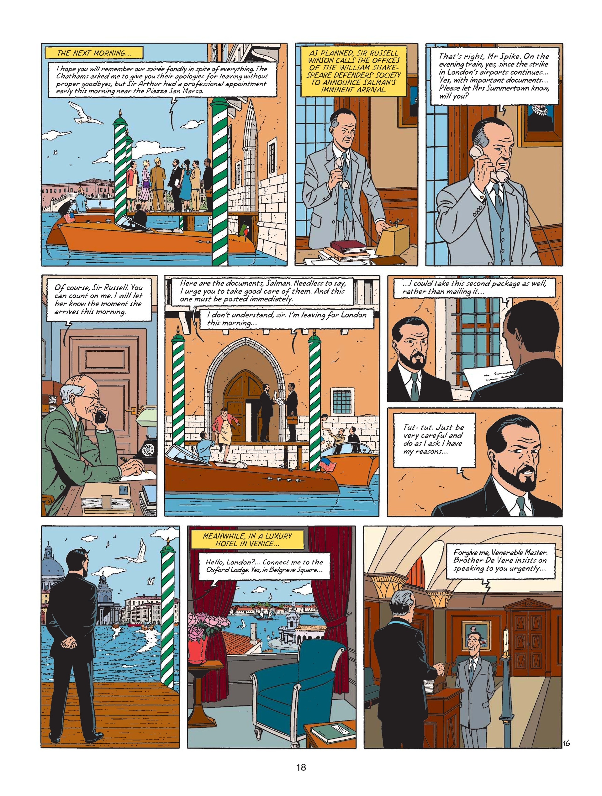 Blake & Mortimer (2007-): Chapter 24 - Page 20
