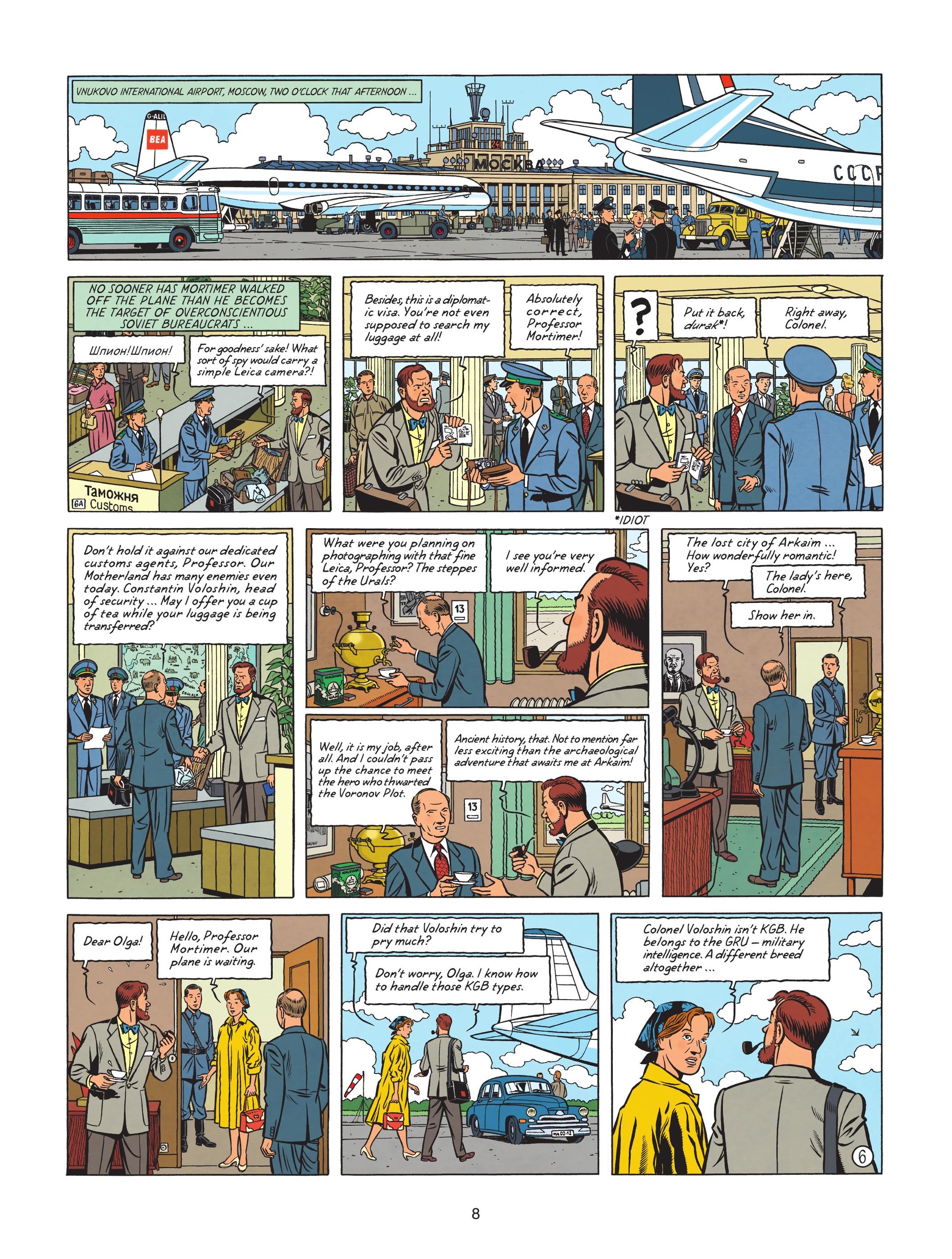 Blake & Mortimer (2007-) issue 29 - Page 10