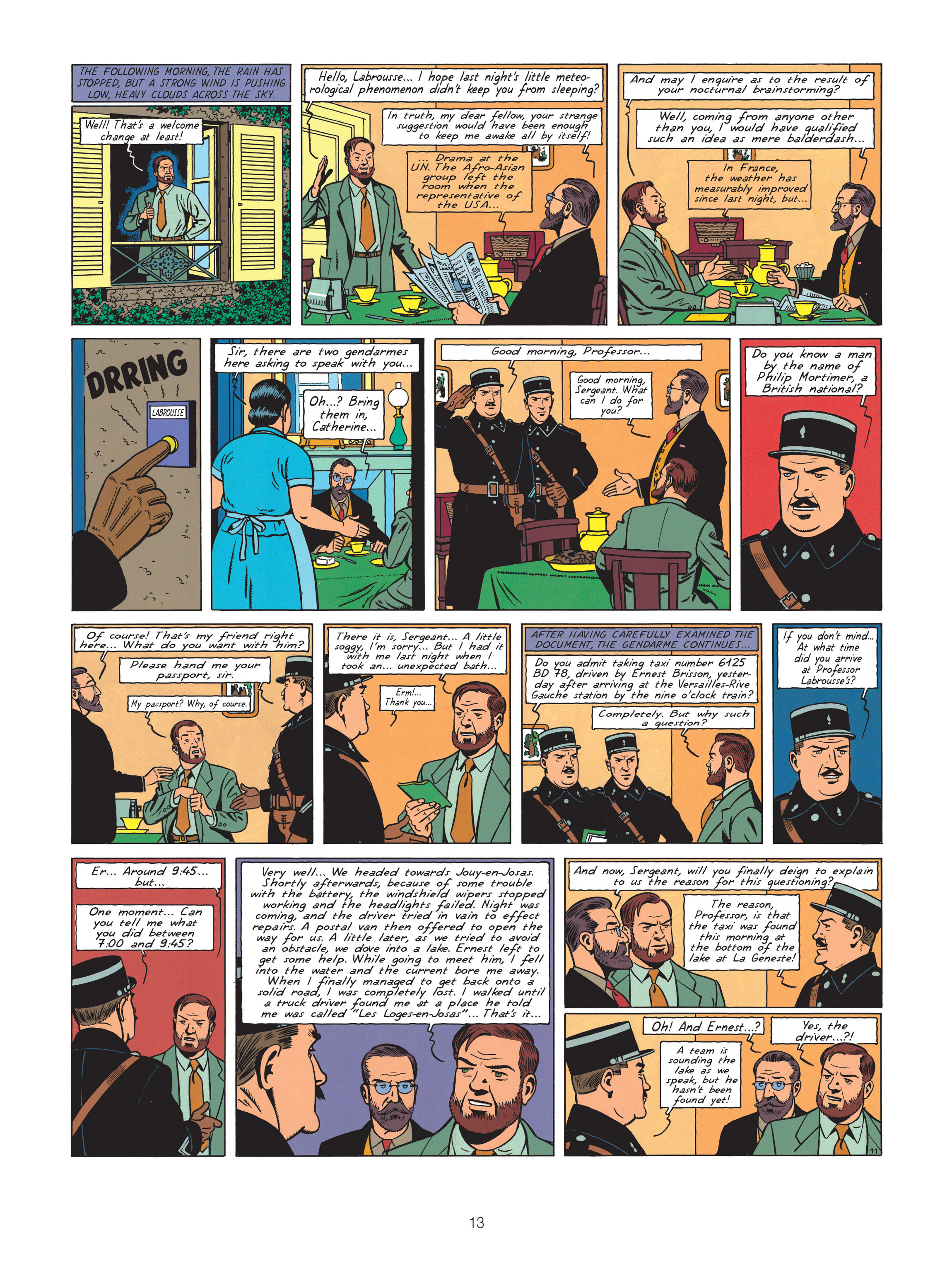 Blake & Mortimer (2007-) issue 6 - Page 13