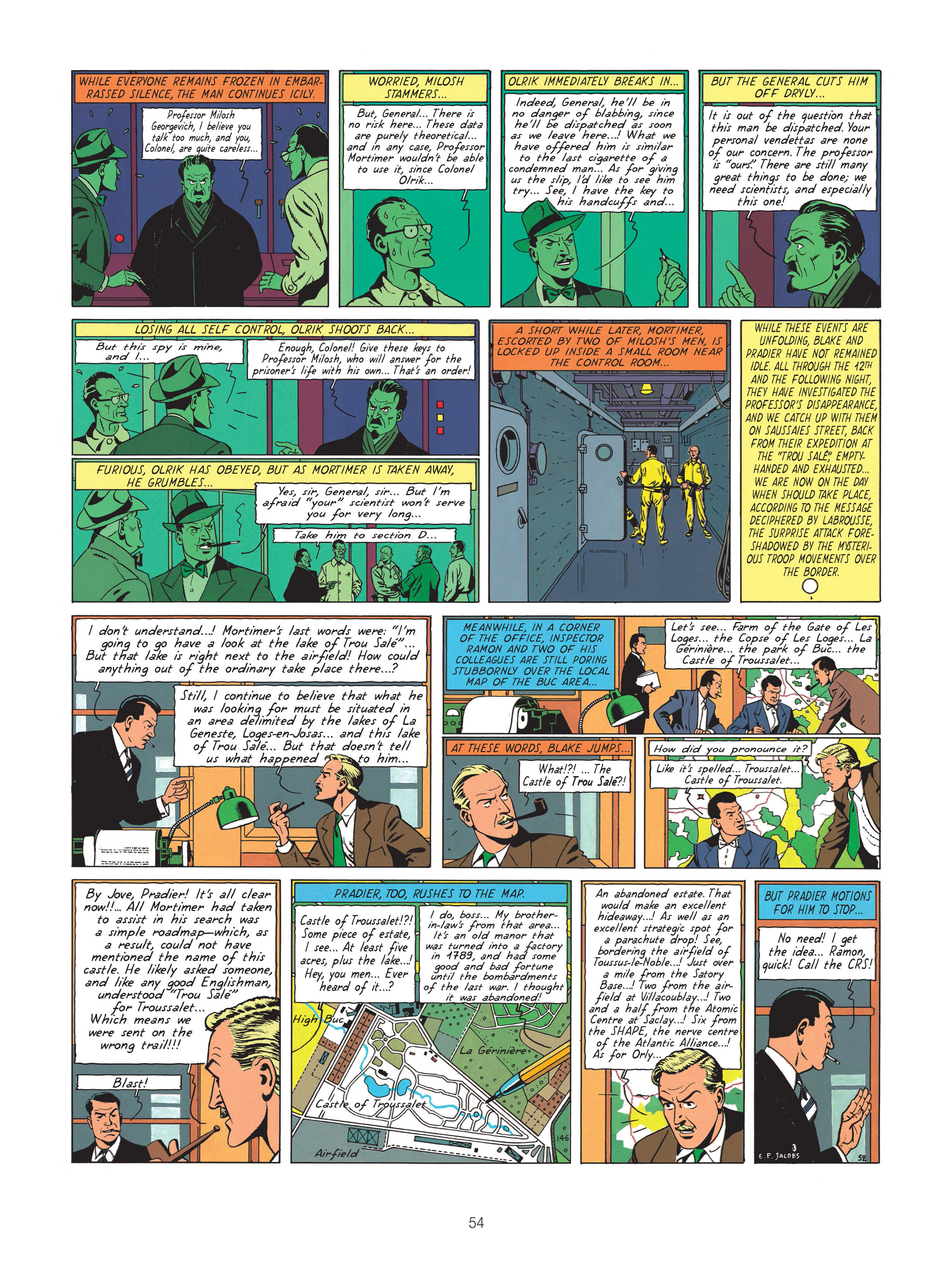 Blake & Mortimer (2007-) issue 6 - Page 54