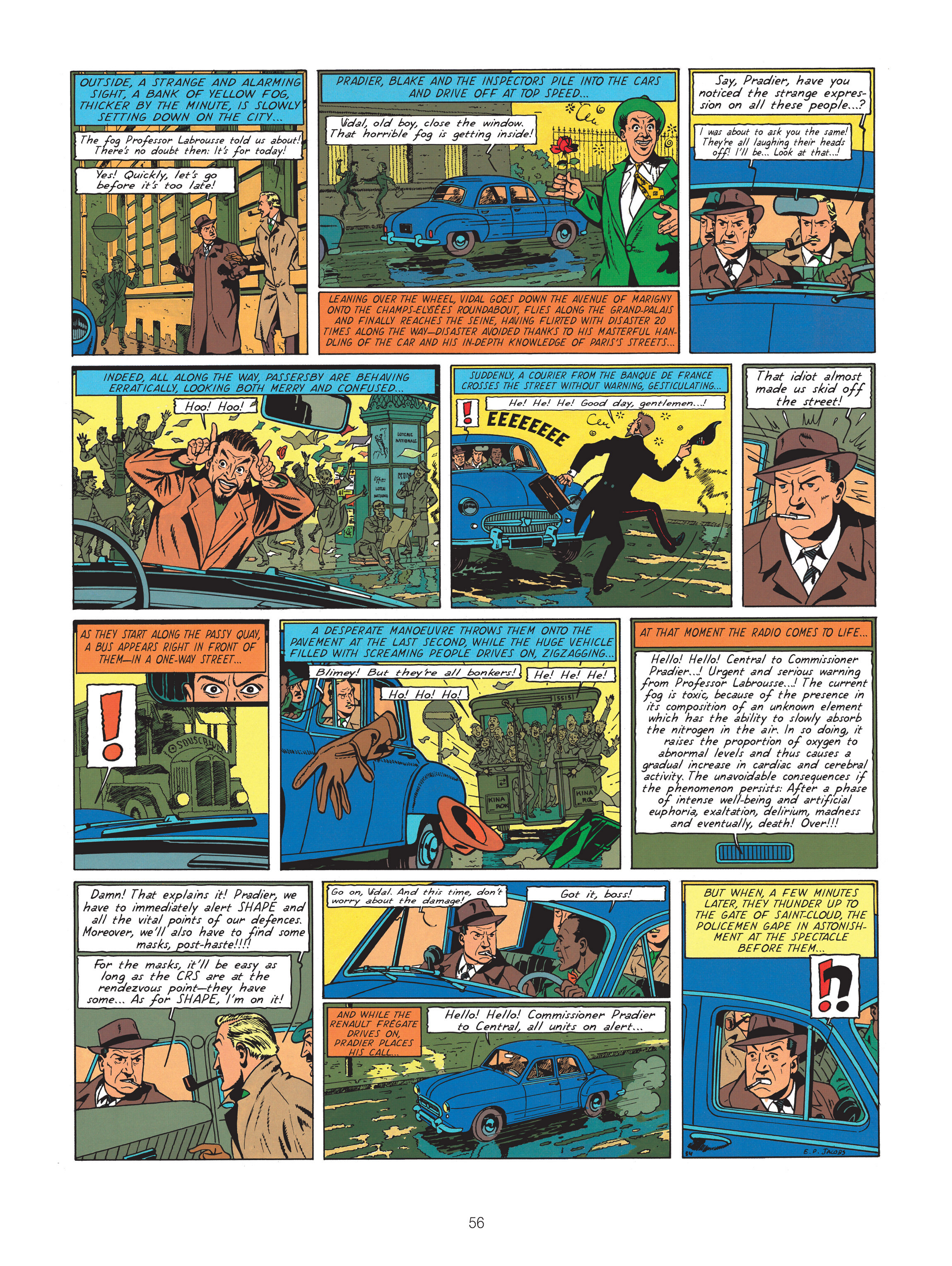 Blake & Mortimer (2007-) issue 6 - Page 56