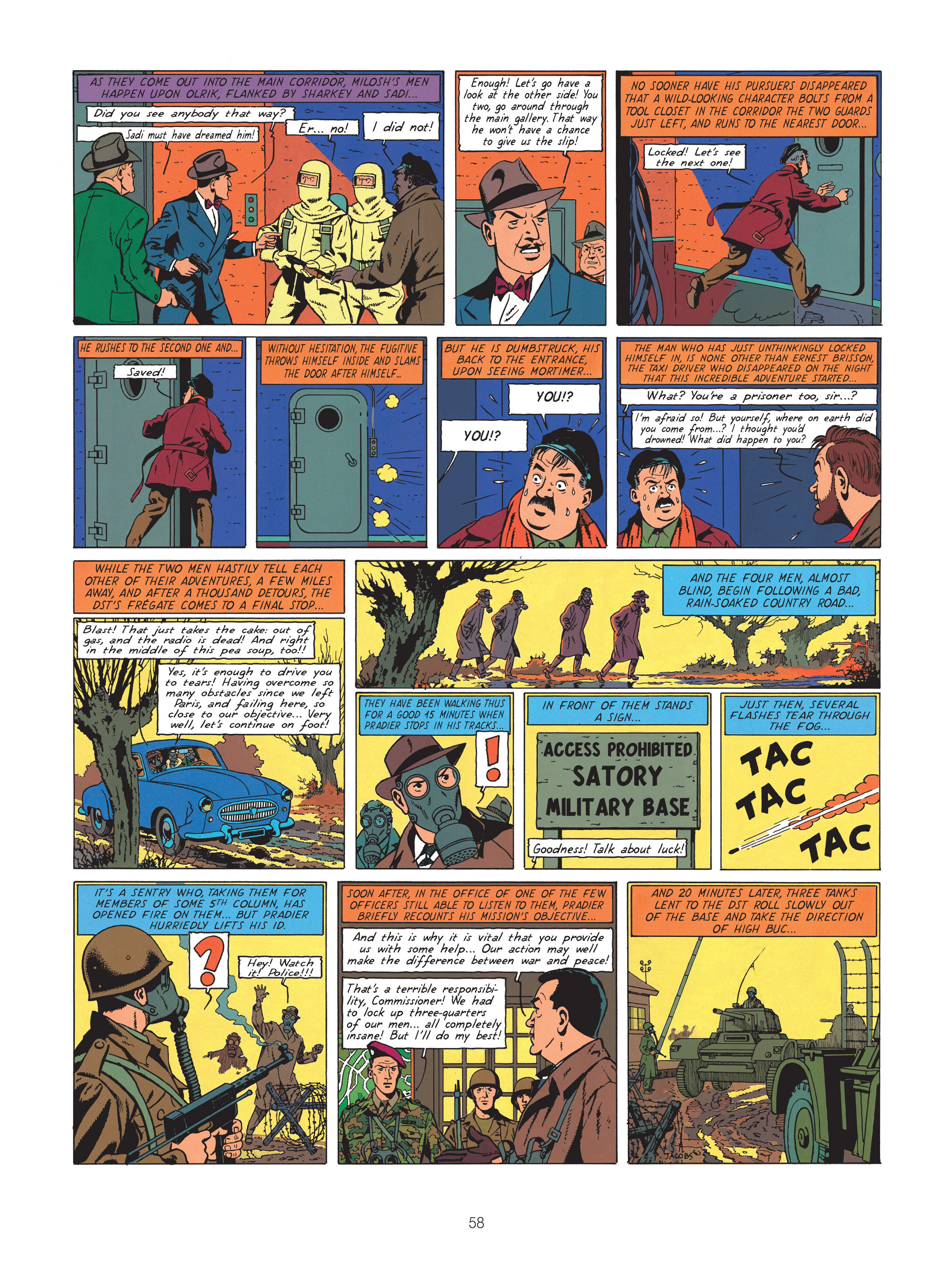 Blake & Mortimer (2007-) issue 6 - Page 58