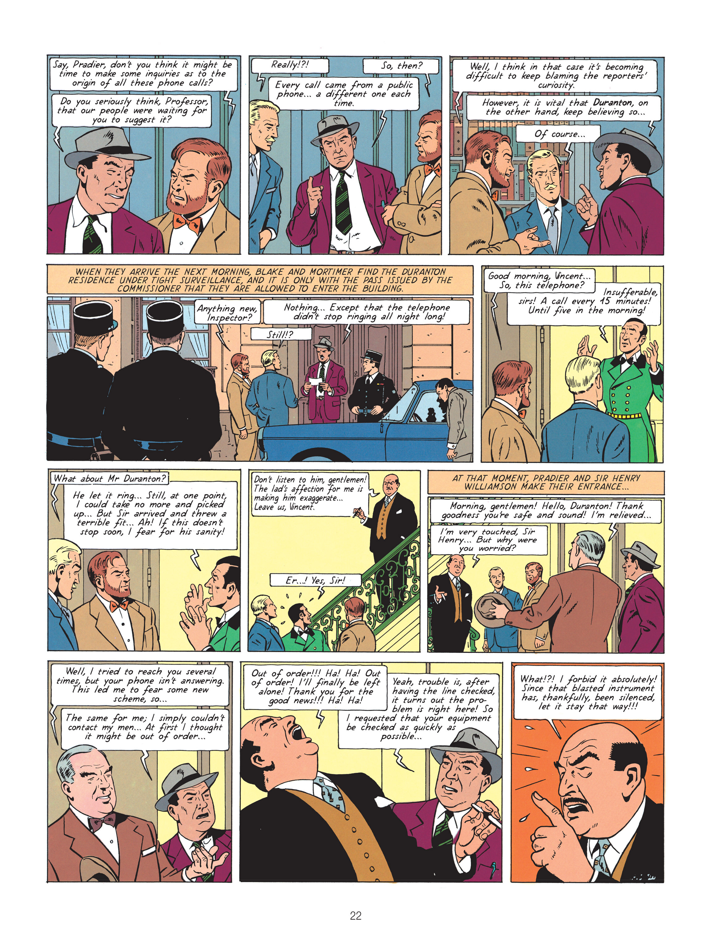 Blake & Mortimer (2007-) issue 7 - Page 22