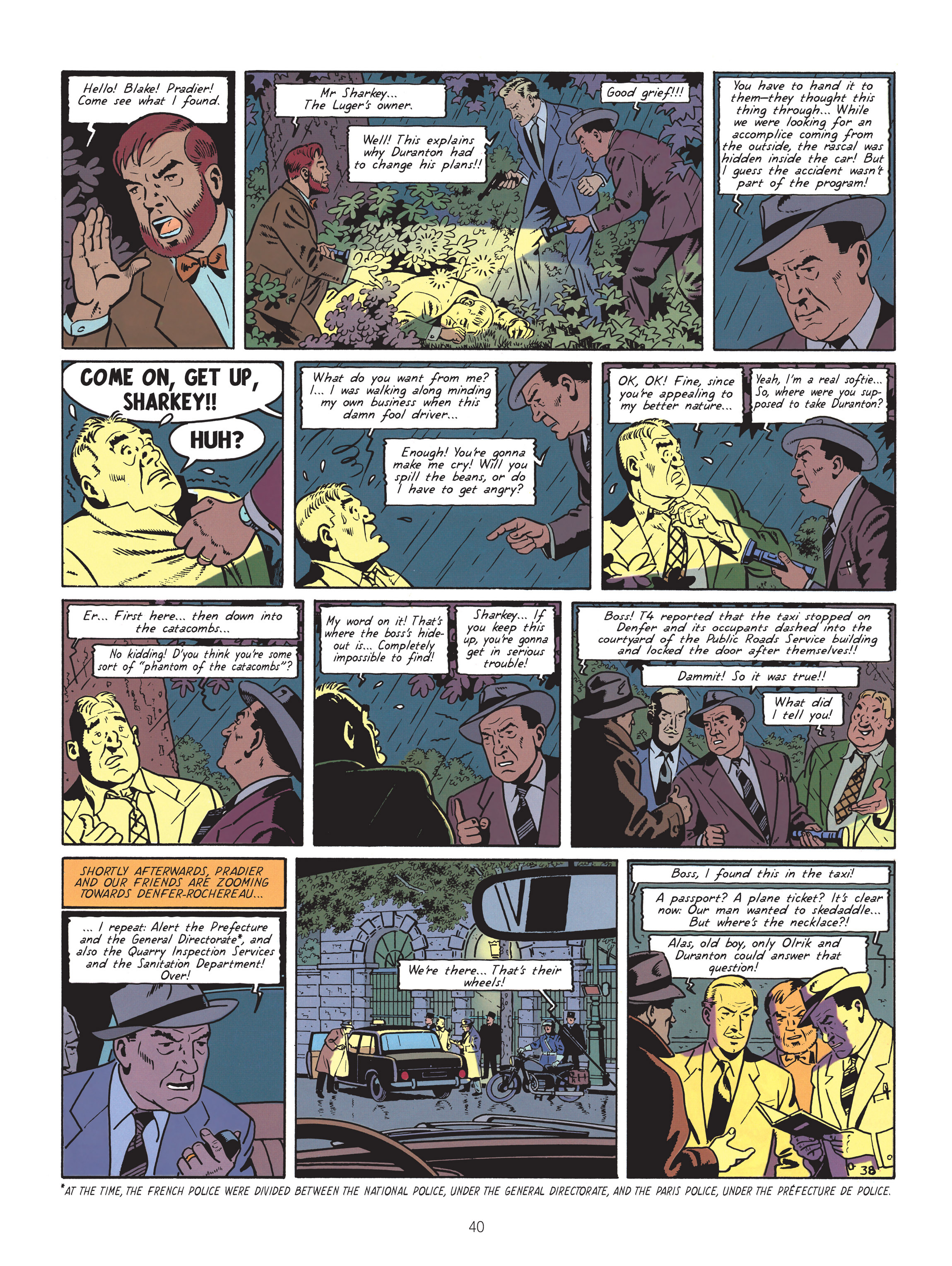 Blake & Mortimer (2007-) issue 7 - Page 40