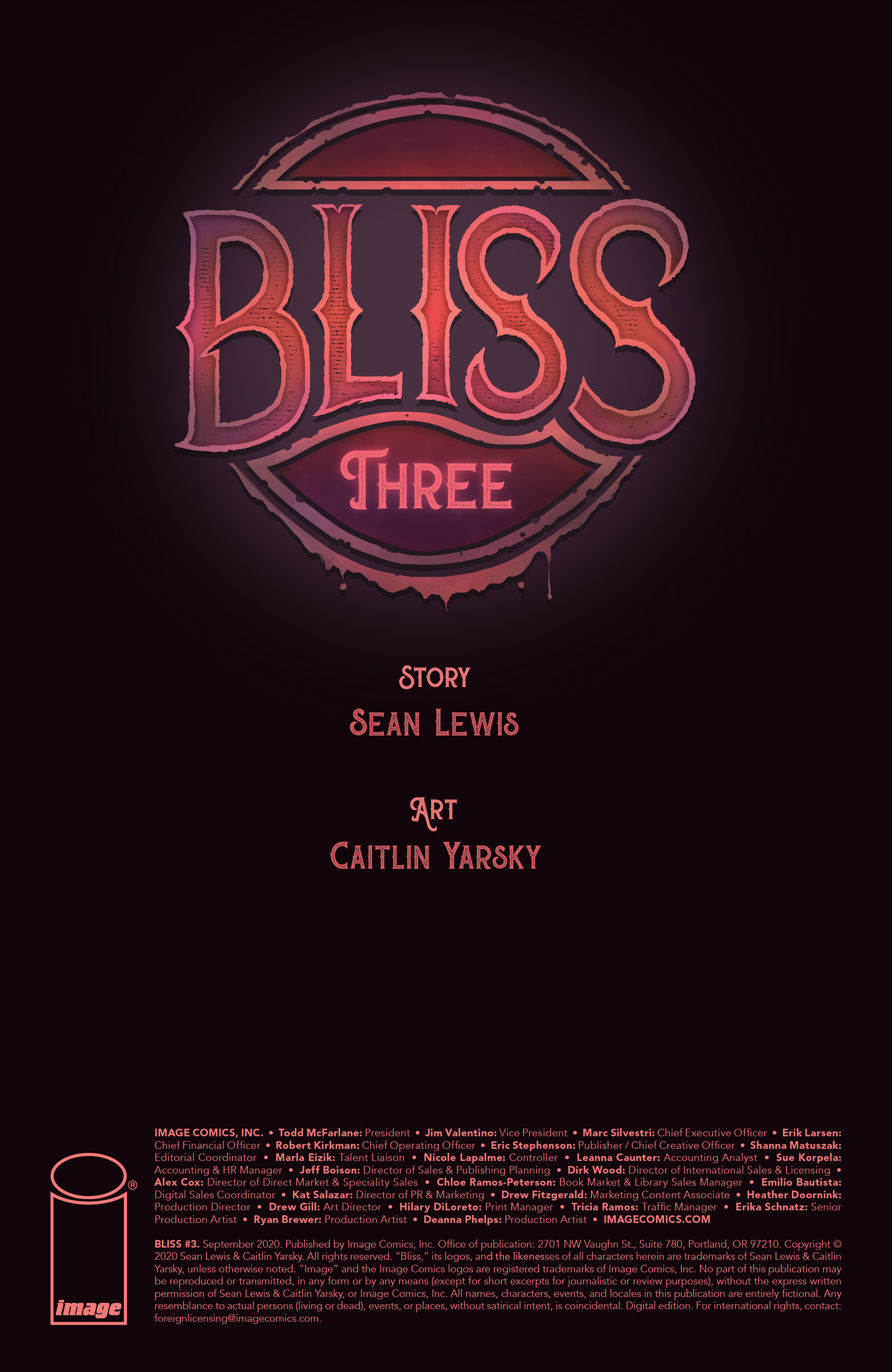 Bliss (2020-): Chapter 3 - Page 2