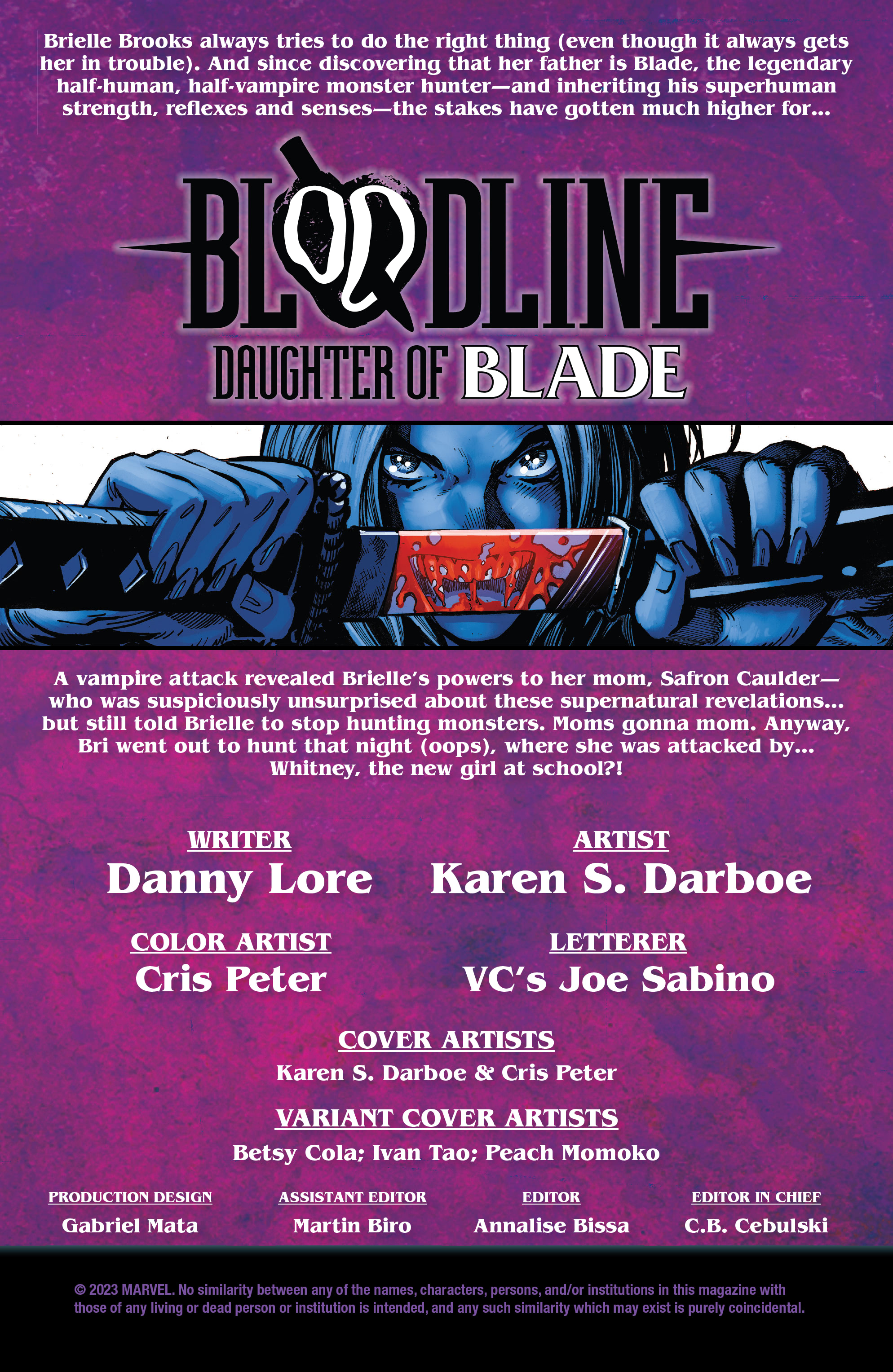 Bloodline: Daughter of Blade (2023-): Chapter 2 - Page 2