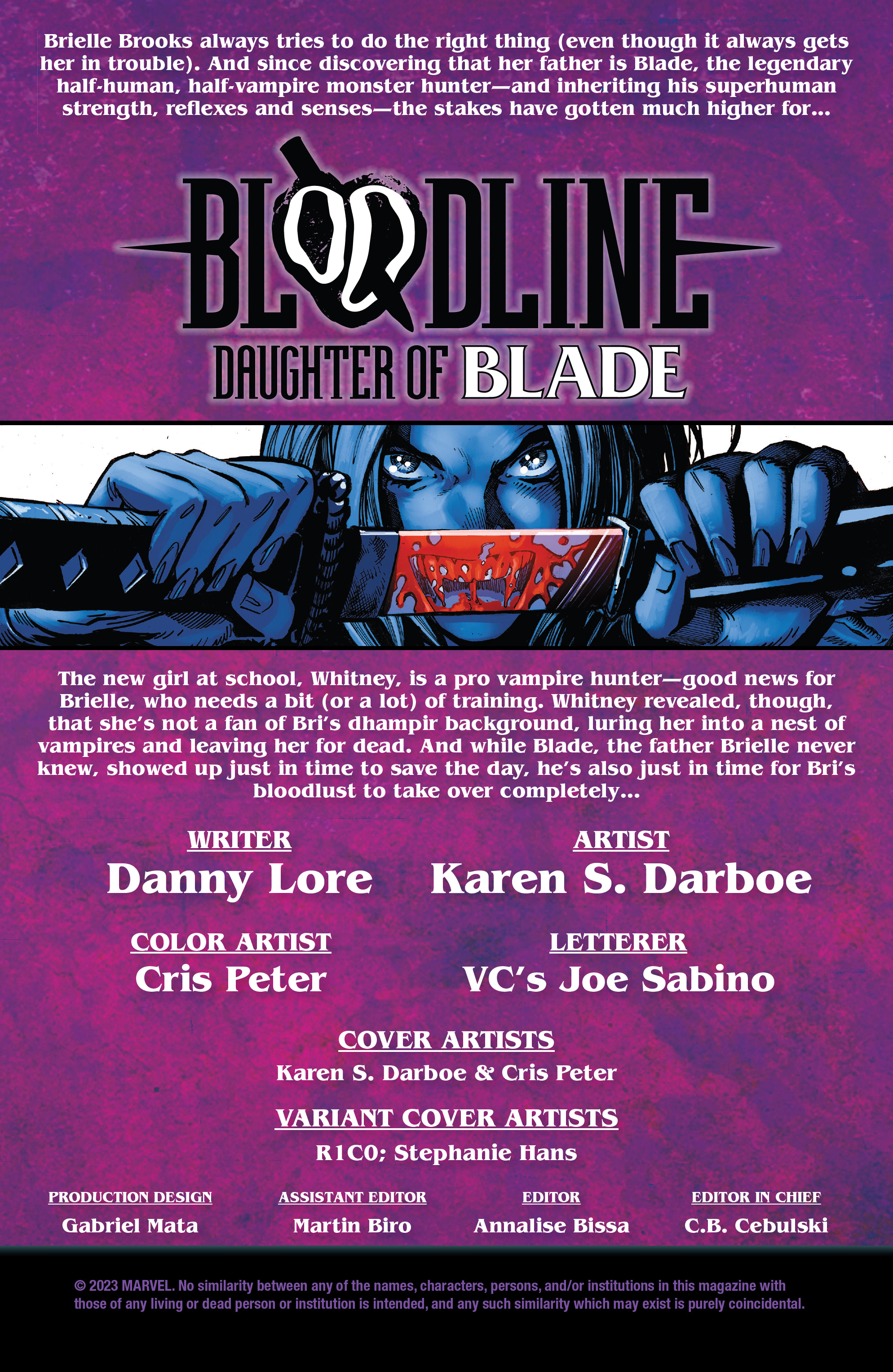 Bloodline: Daughter of Blade (2023-): Chapter 3 - Page 2