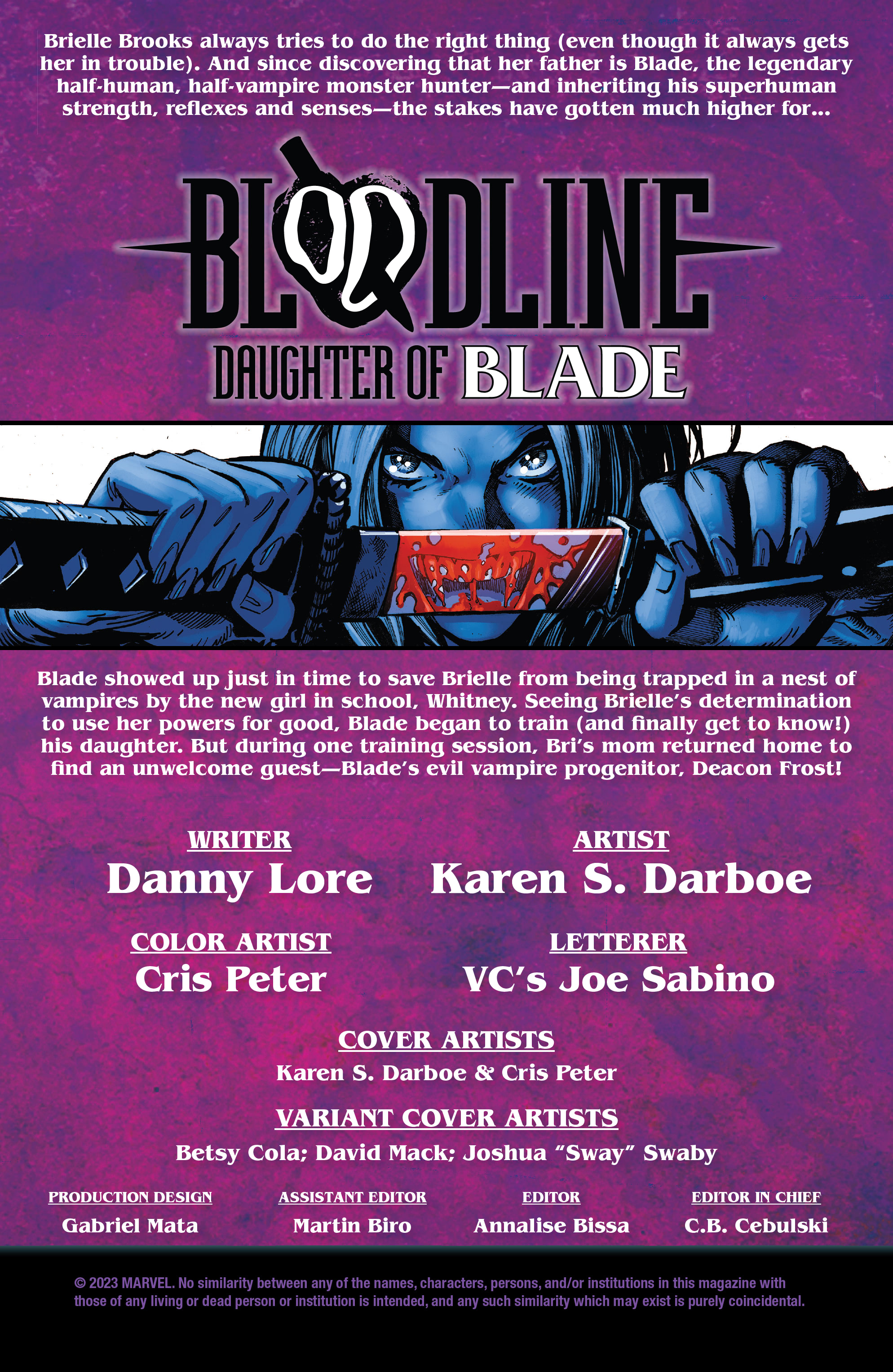 Bloodline: Daughter of Blade (2023-): Chapter 4 - Page 2