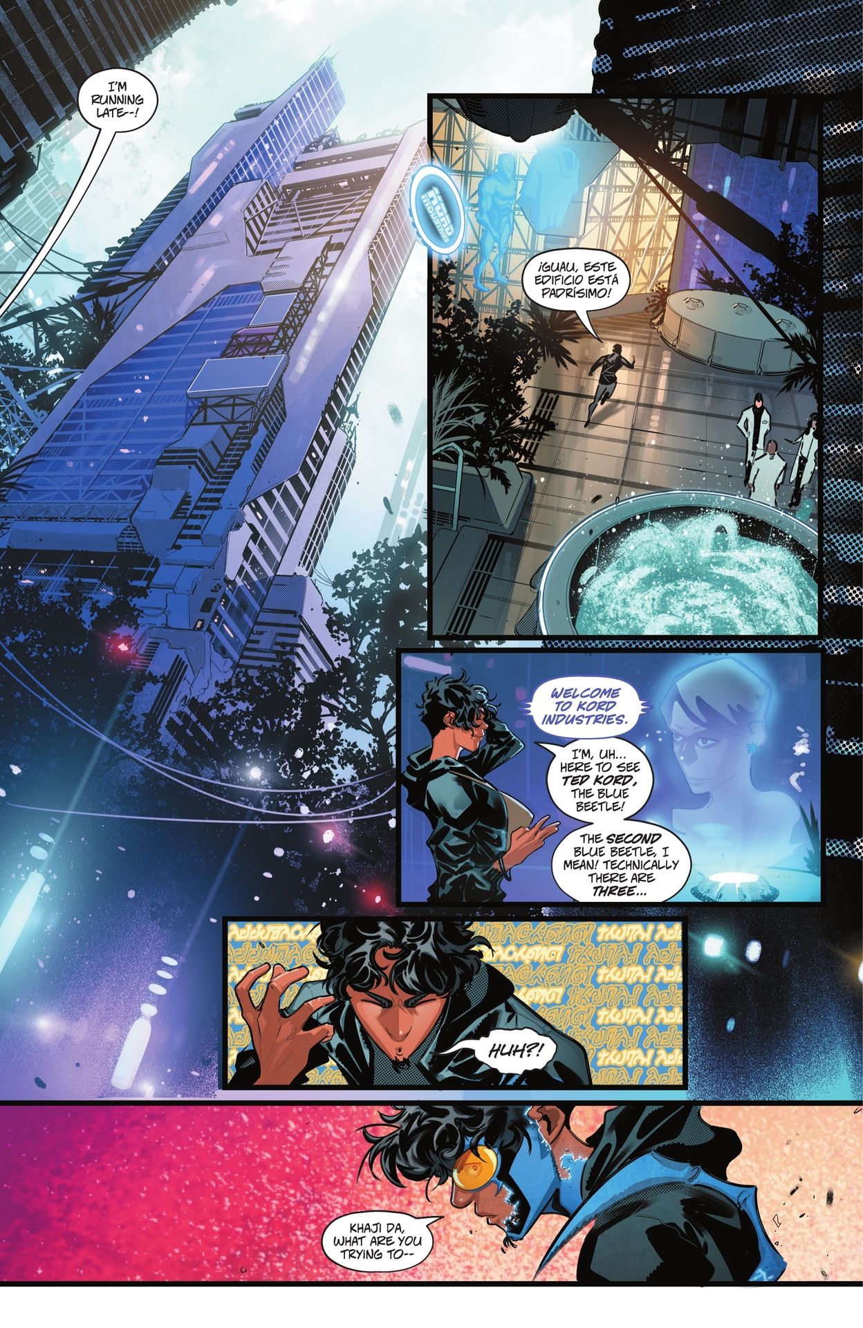 Blue Beetle: Graduation Day (2022-) issue 2 - Page 8