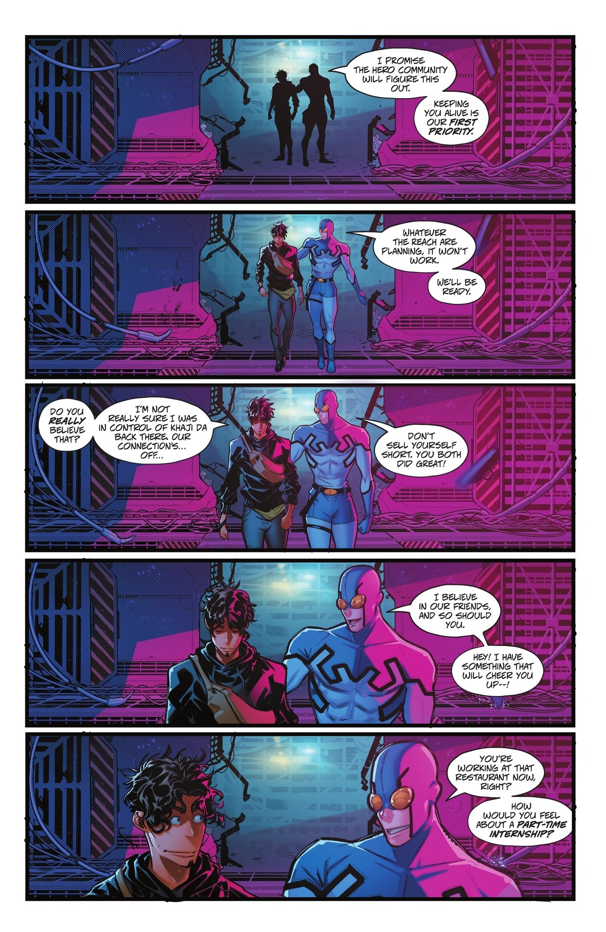 Blue Beetle: Graduation Day (2022-) issue 2 - Page 21