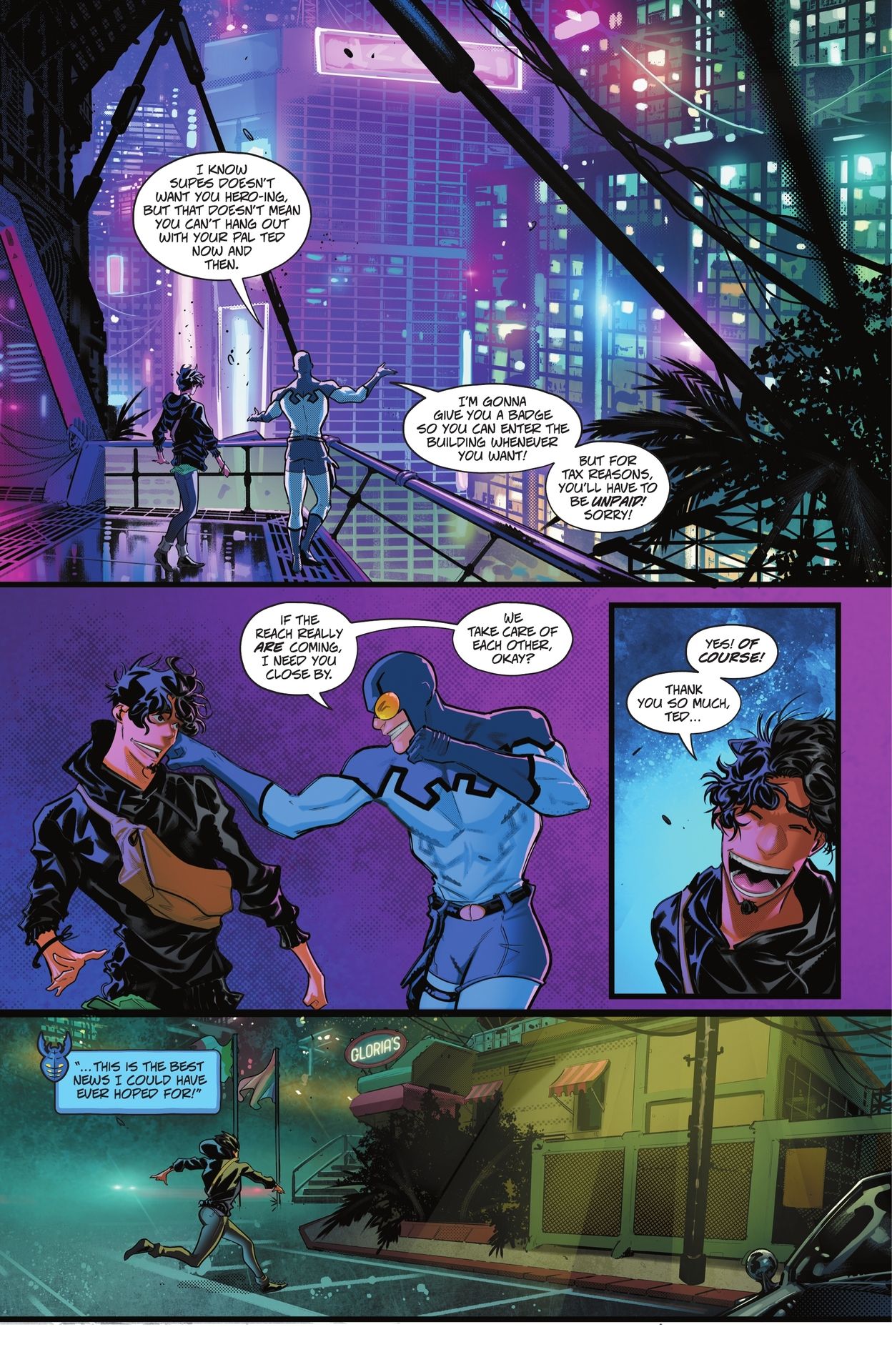 Blue Beetle: Graduation Day (2022-) issue 2 - Page 22