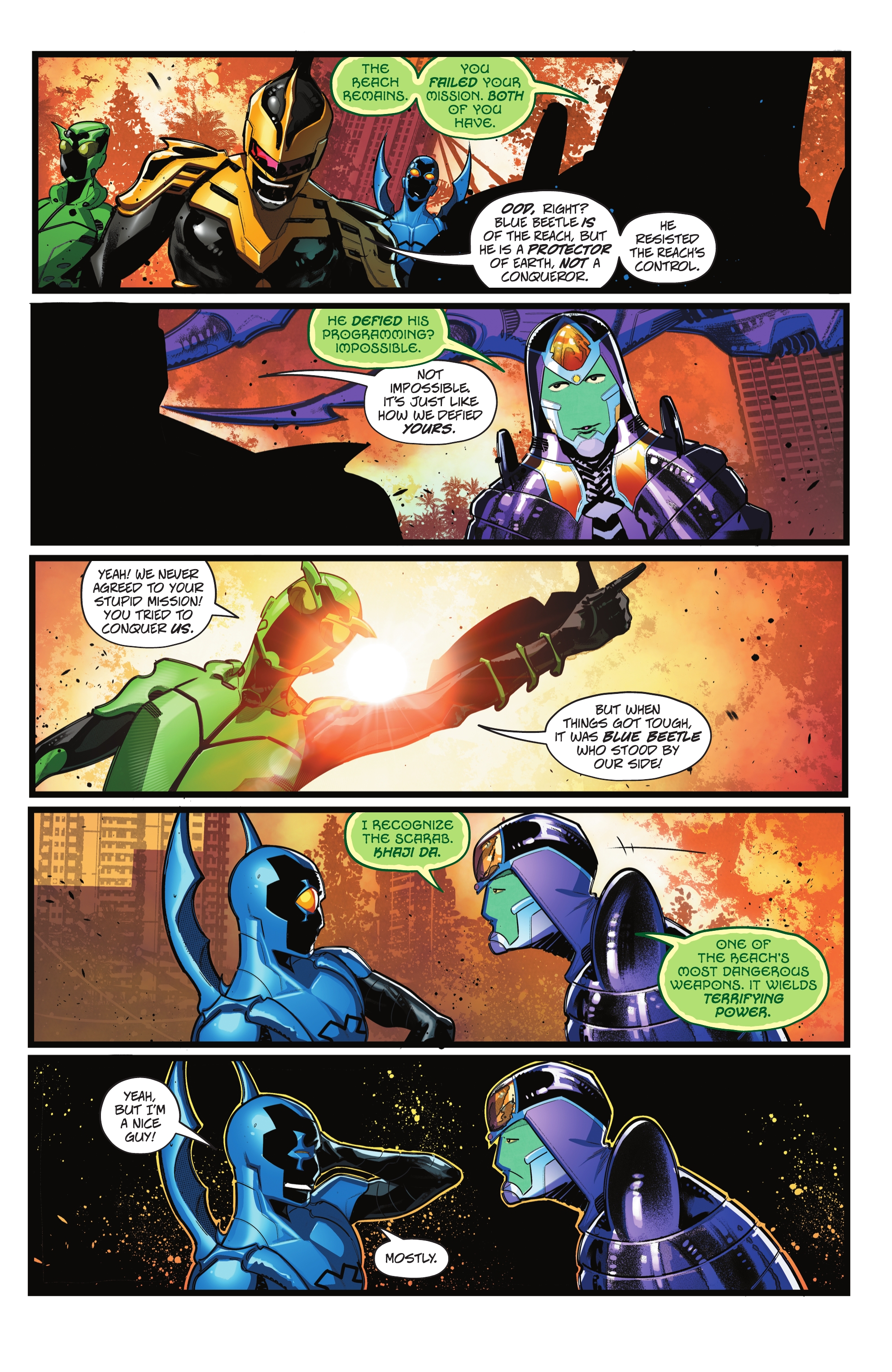 Blue Beetle: Graduation Day (2022-) issue 6 - Page 15