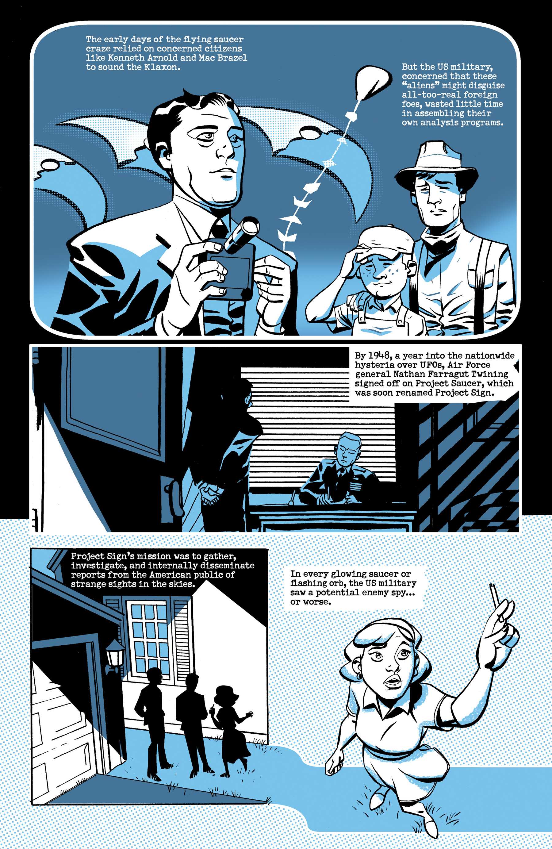 Blue Book: 1947 (2024-) issue 5 - Page 3