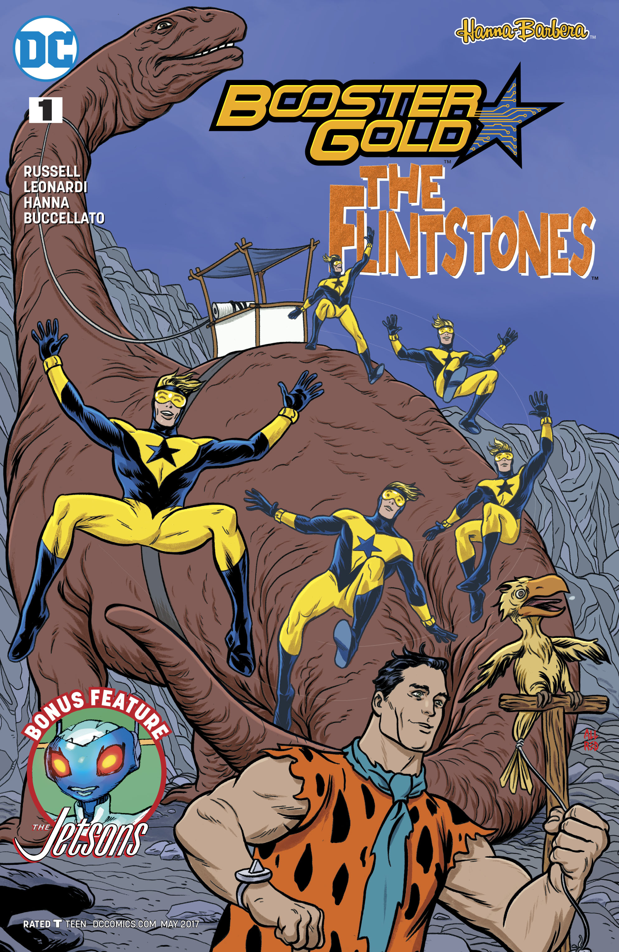 Booster Gold/The Flintstones Special (2017): Chapter 1 - Page 1