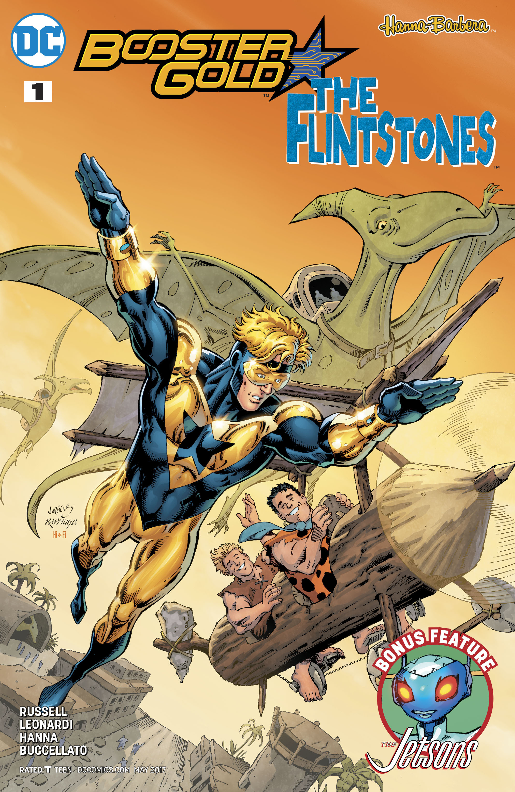 Booster Gold/The Flintstones Special (2017): Chapter 1 - Page 3