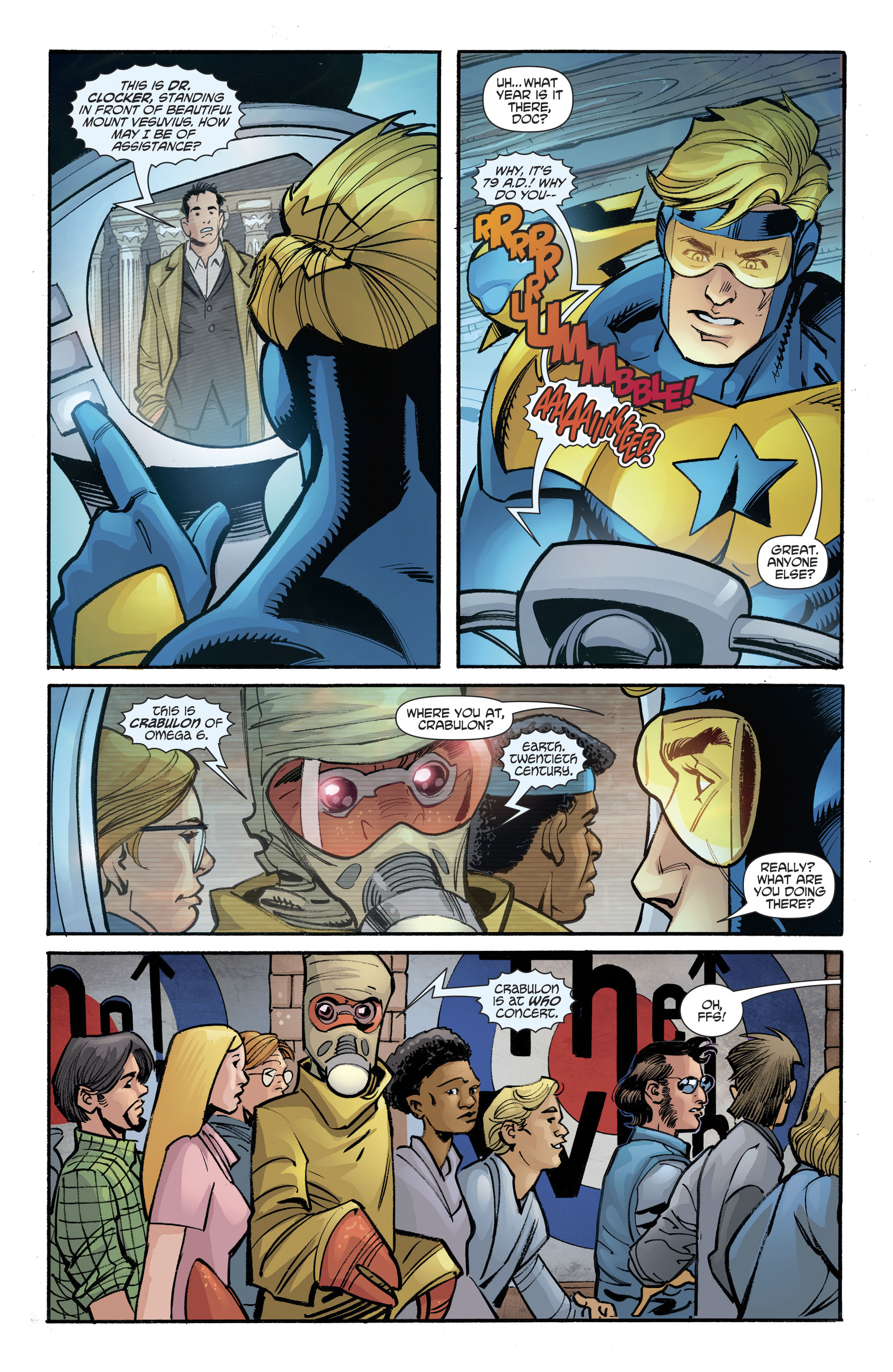 Booster Gold/The Flintstones Special (2017) issue 1 - Page 15